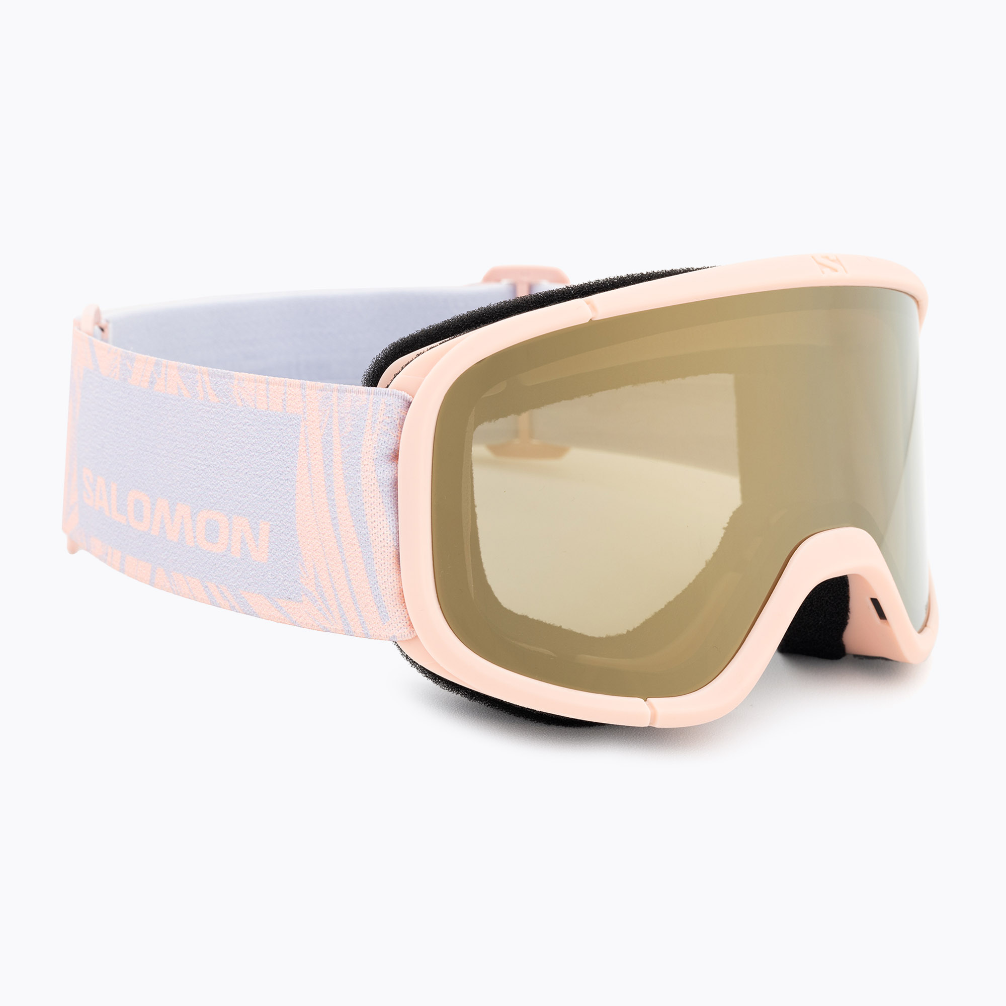 Ochelari de schi pentru copii Salomon Lumi Flash tropical peach/flash gold pentru copii