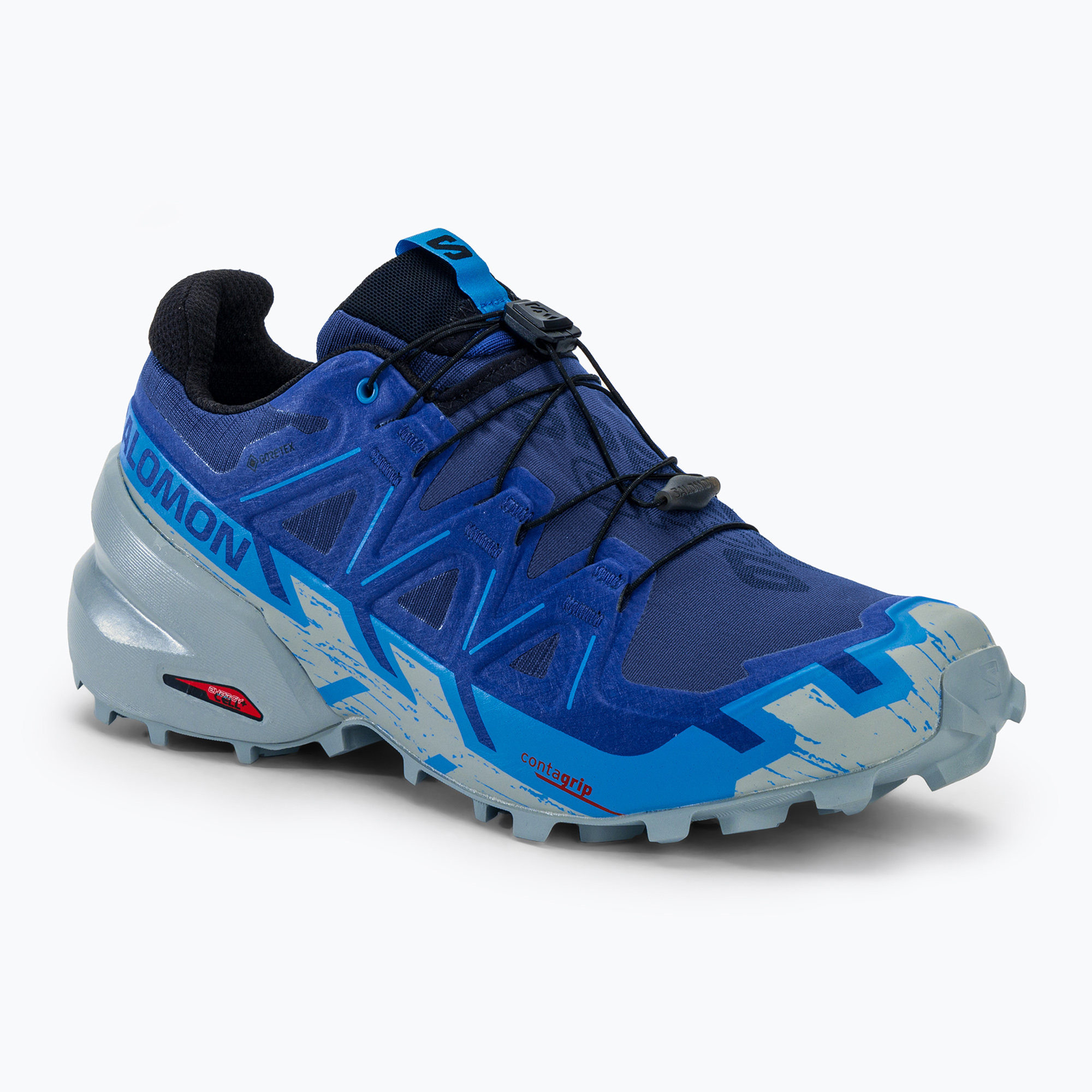 Pantofi de alergare Salomon Speedcross 6 GTX pentru bărbați bluepr/ibizbl/quar
