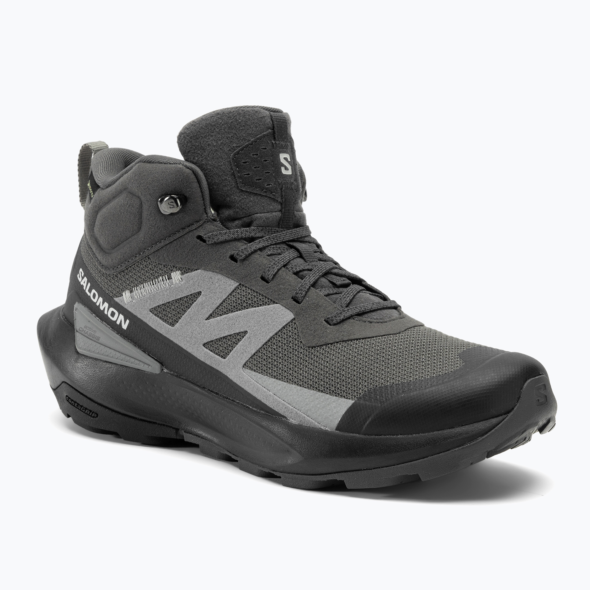 Încălțăminte turistică pentru bărbați Salomon Elixir Activ MID GTX magnat/phantom/sharkskin (Elixir Activ MID GTX L47456800)