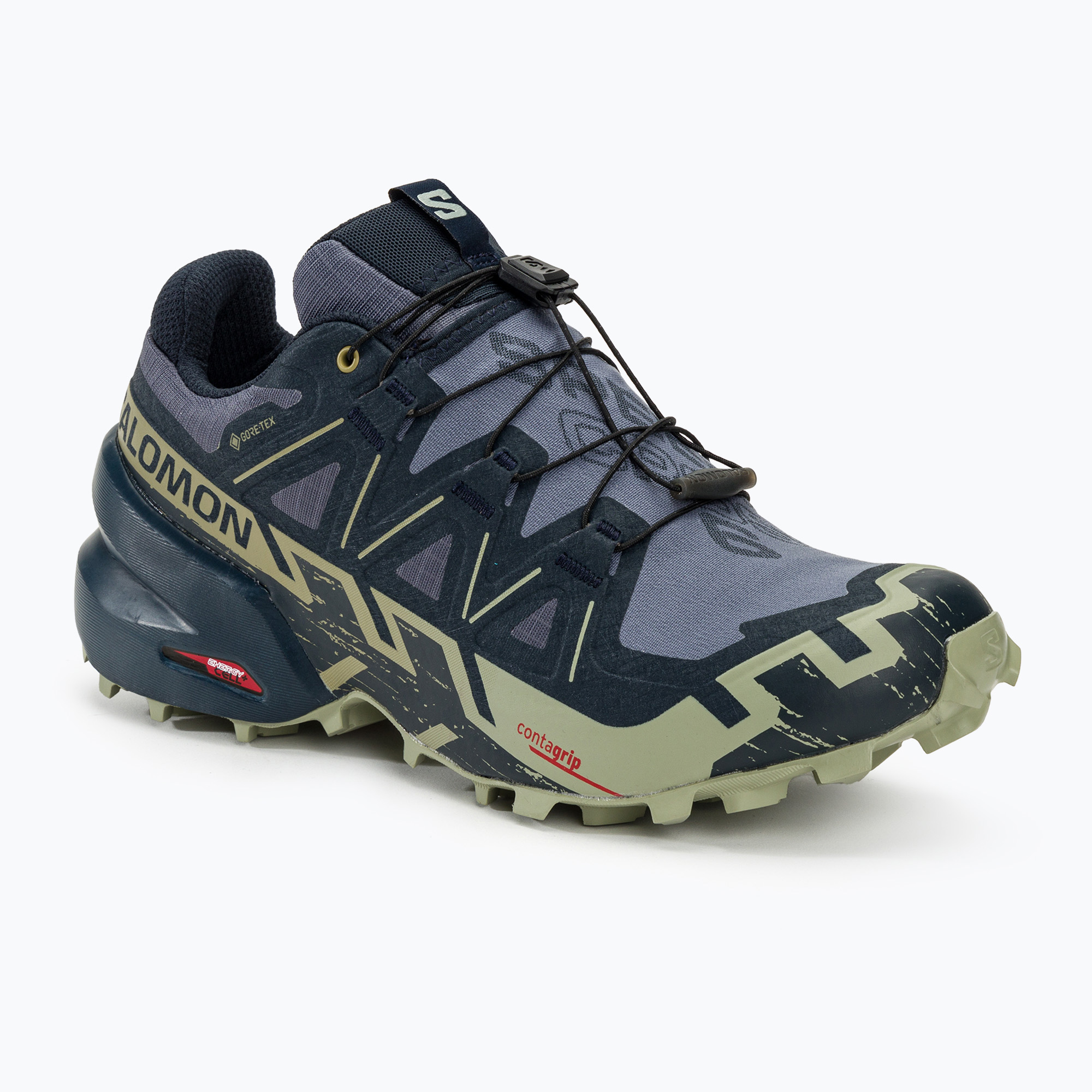 Pantofi de alergare pentru bărbați Salomon Speedcross 6 GTX grisaille/carbon/tea