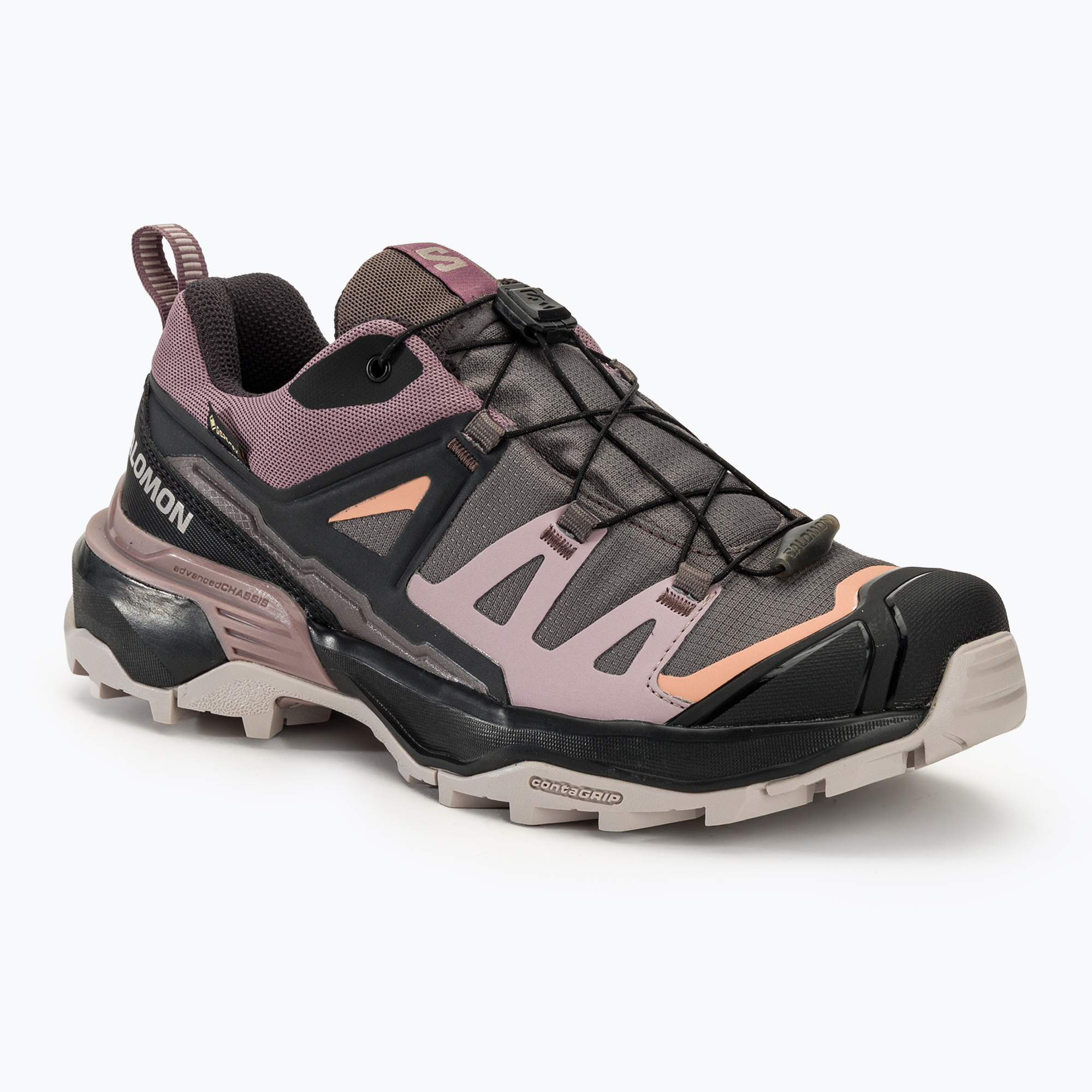 Încălțăminte turistică pentru femei Salomon X Ultra 360 GTX plum kitten/phantom/cork (X Ultra 360 GTX L47449400)