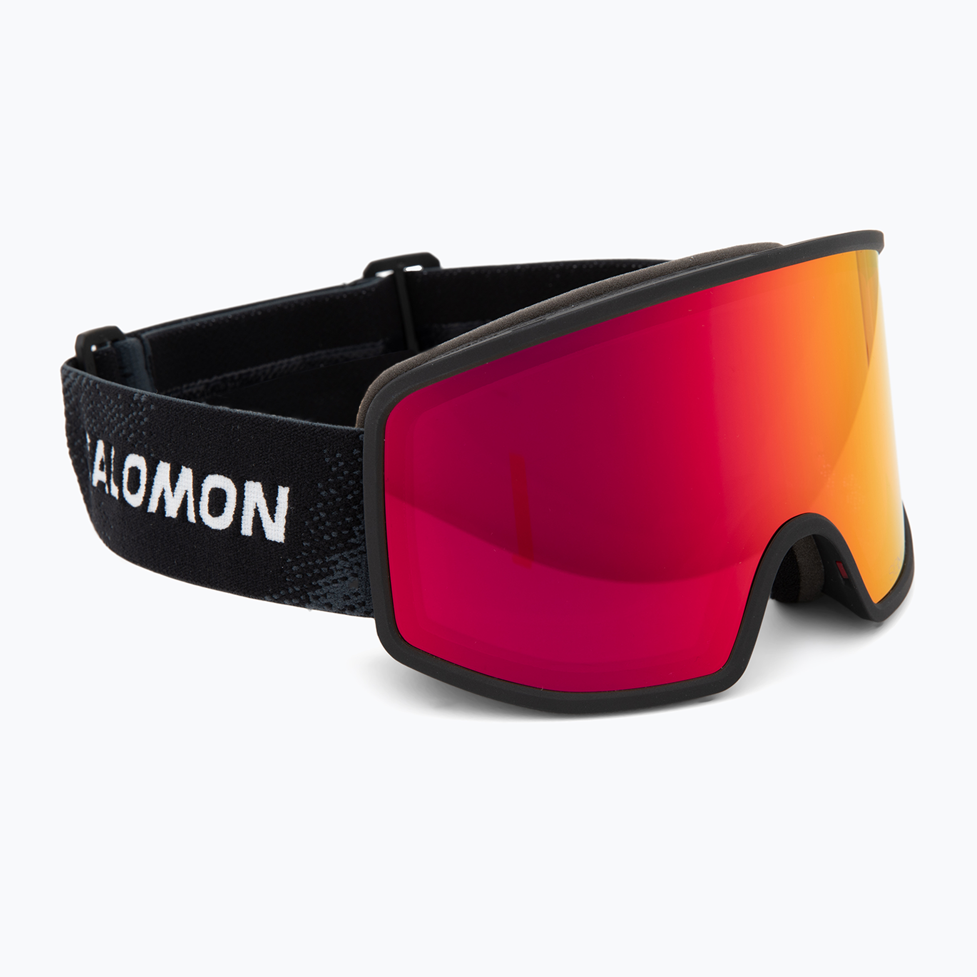 Ochelari de schi  Salomon Sentry Pro OTG Sigma black/poppy red (Sentry Pro OTG Sigma L47639000)