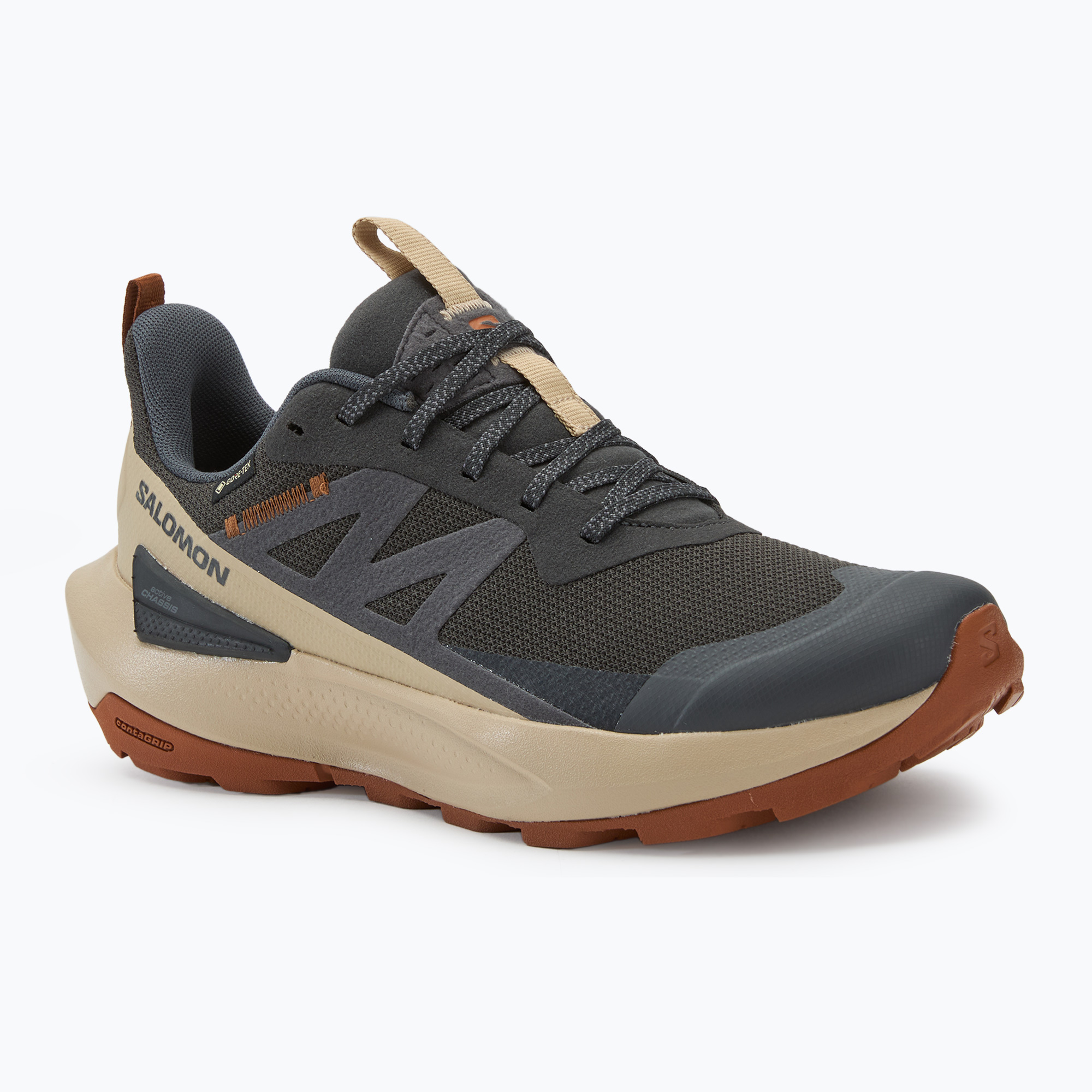 Încălțăminte de drumeție pentru bărbați  Salomon Elixir Activ GTX phantom/black/magnet (Elixir Activ GTX L47560400)