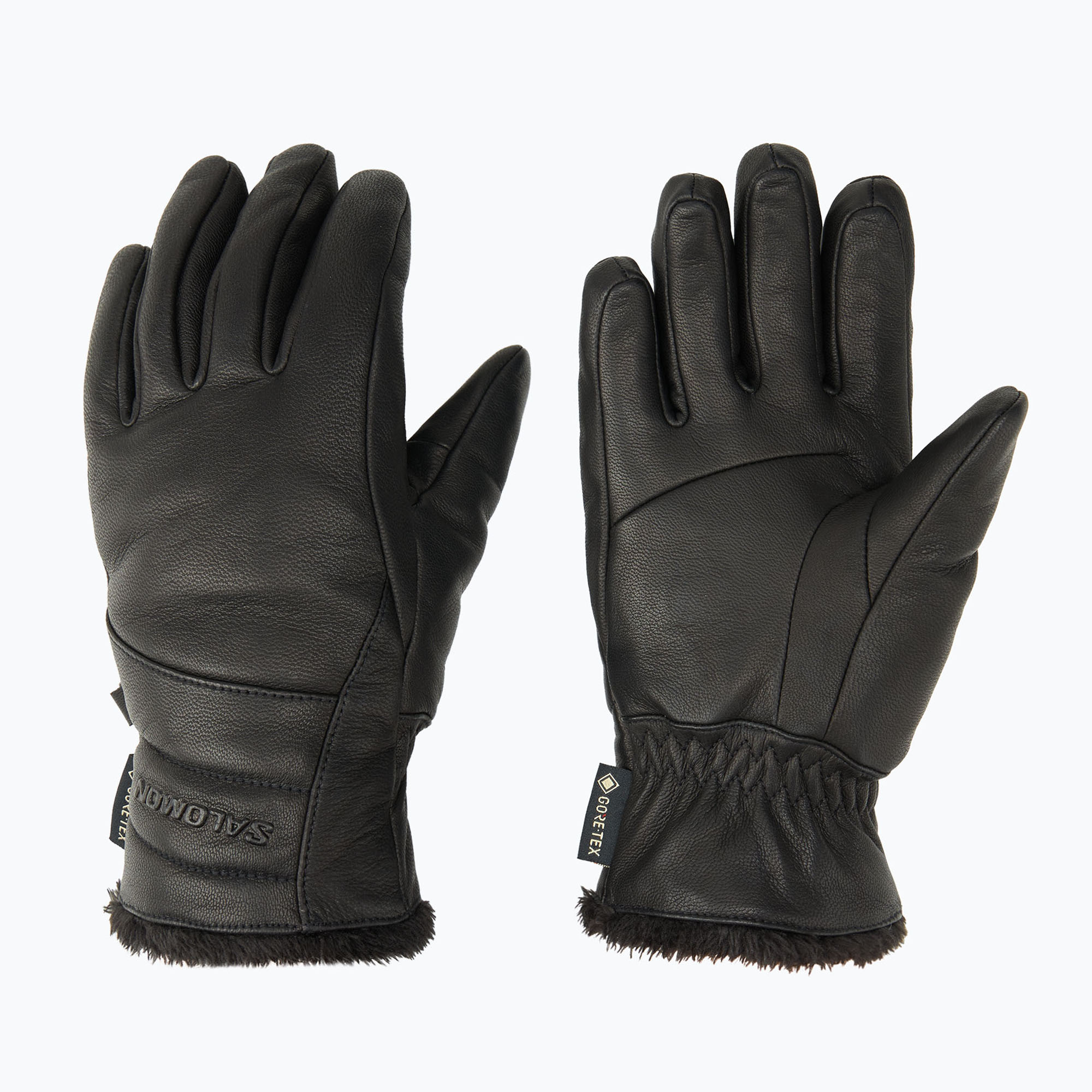 Mănuși de schi pentru femei Salomon Native Gore -Tex deep black (Native Gore -Tex LC2385500)