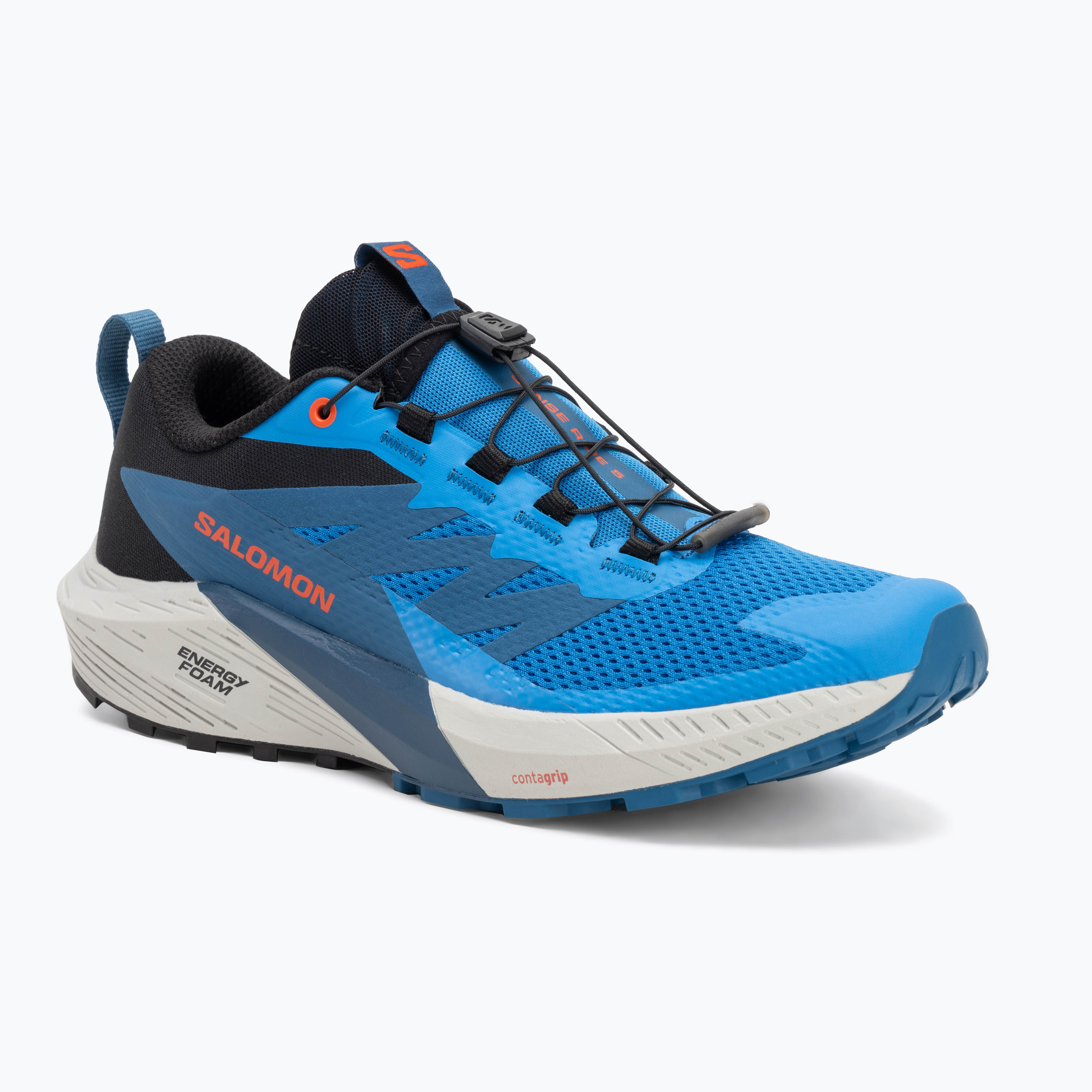 Încălțăminte de alergare pentru bărbați Salomon Sense Ride 5 french blue/black/dark blue (Sense Ride 5 L47808600)