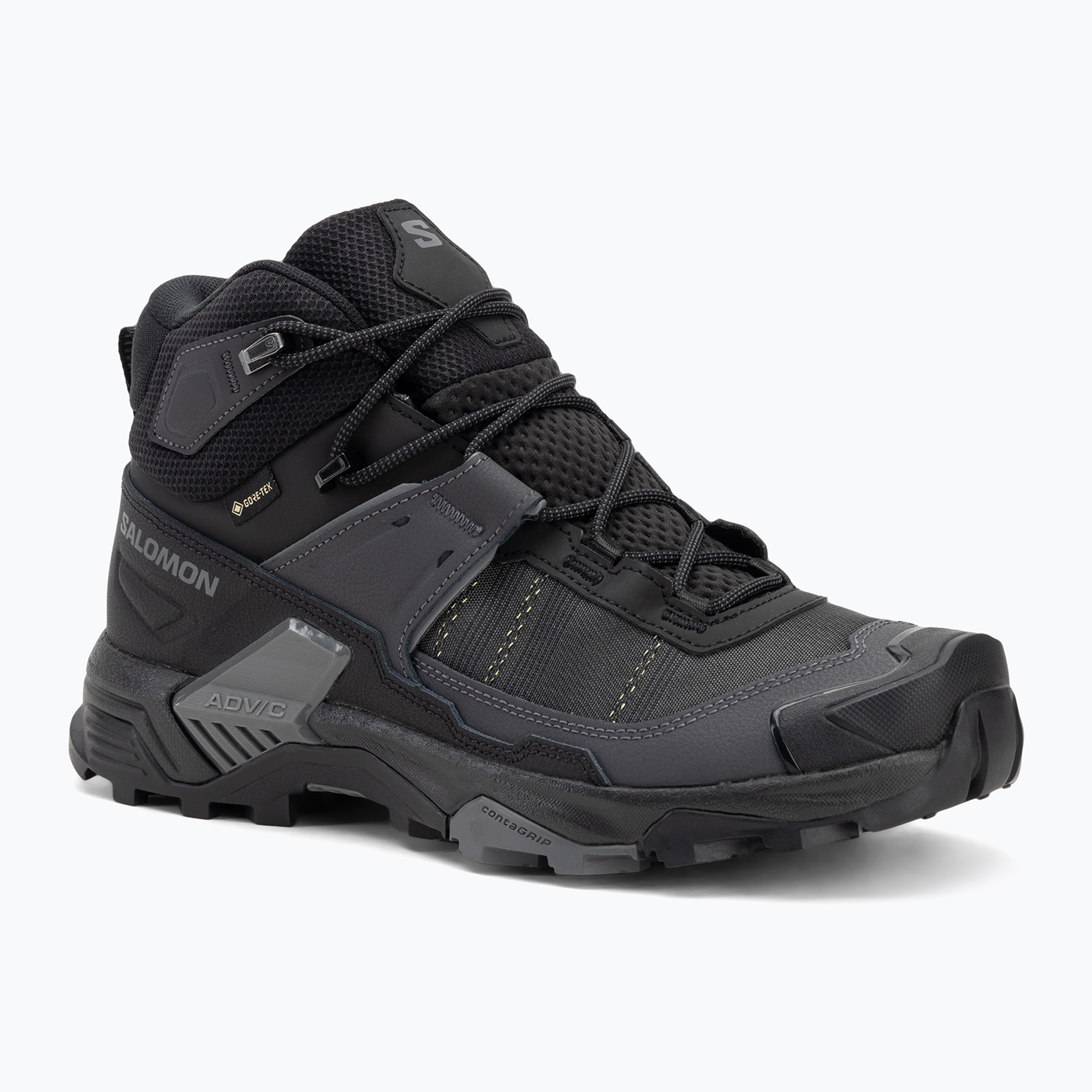 Încălțăminte de trekking pentru bărbați  Salomon X Ultra 5 MID GTX black / asphalt / castlerock (X Ultra 5 MID GTX L47754200)