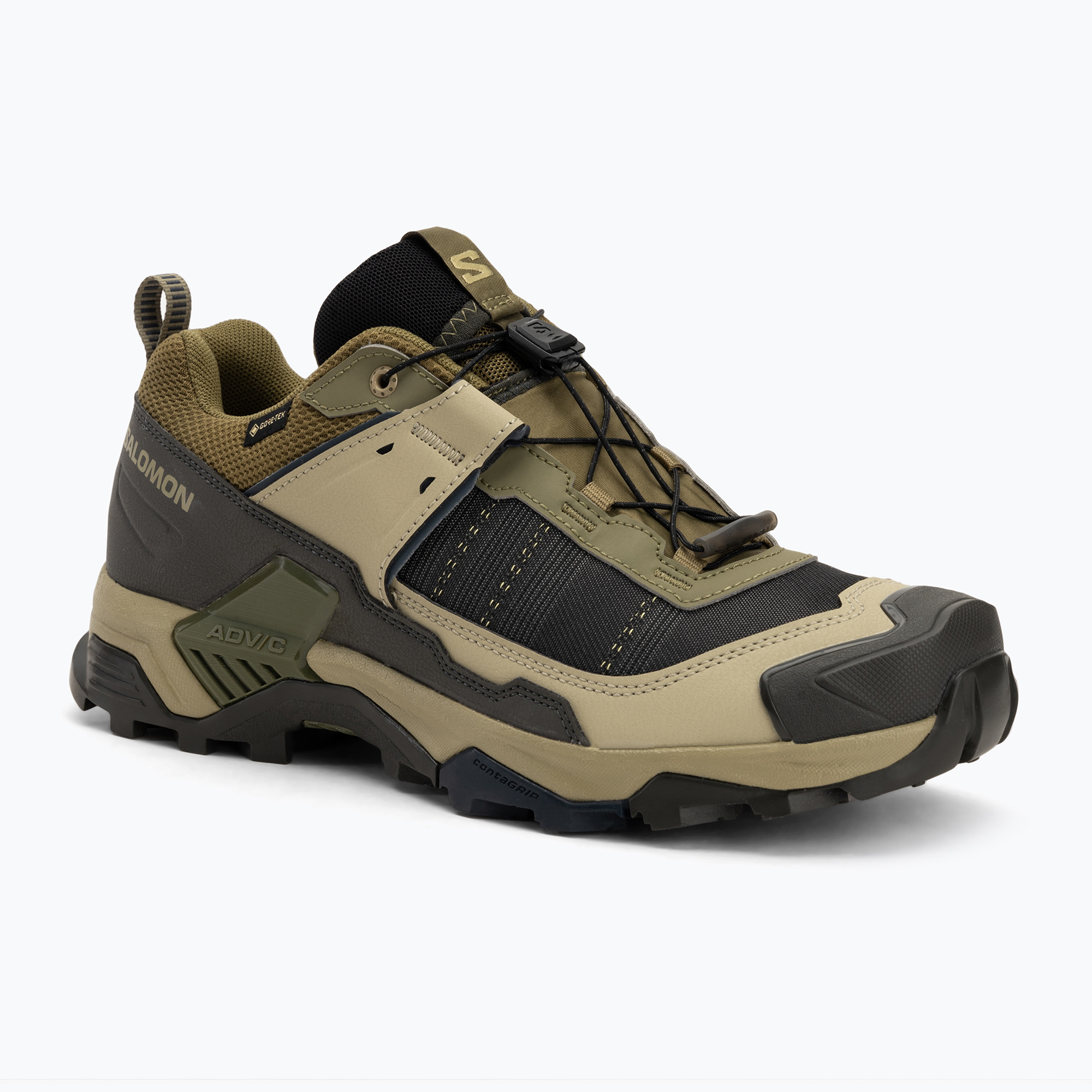 Încălțăminte de trekking pentru bărbați  Salomon X ULTRA 5 GTX martini olive / gray green / blue nights