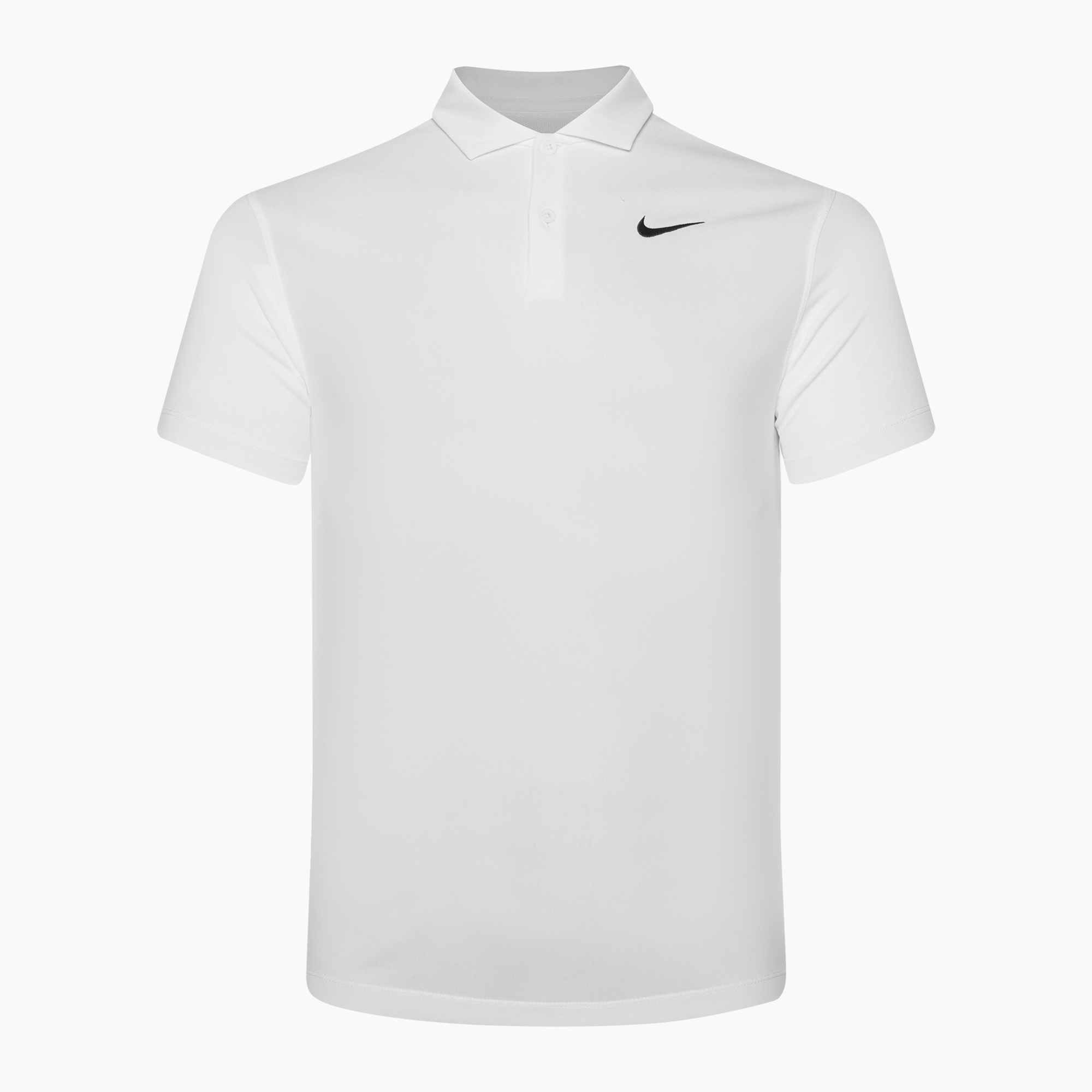 Tricou de tenis pentru bărbați Nike Court Dri-Fit Polo Solid white/black