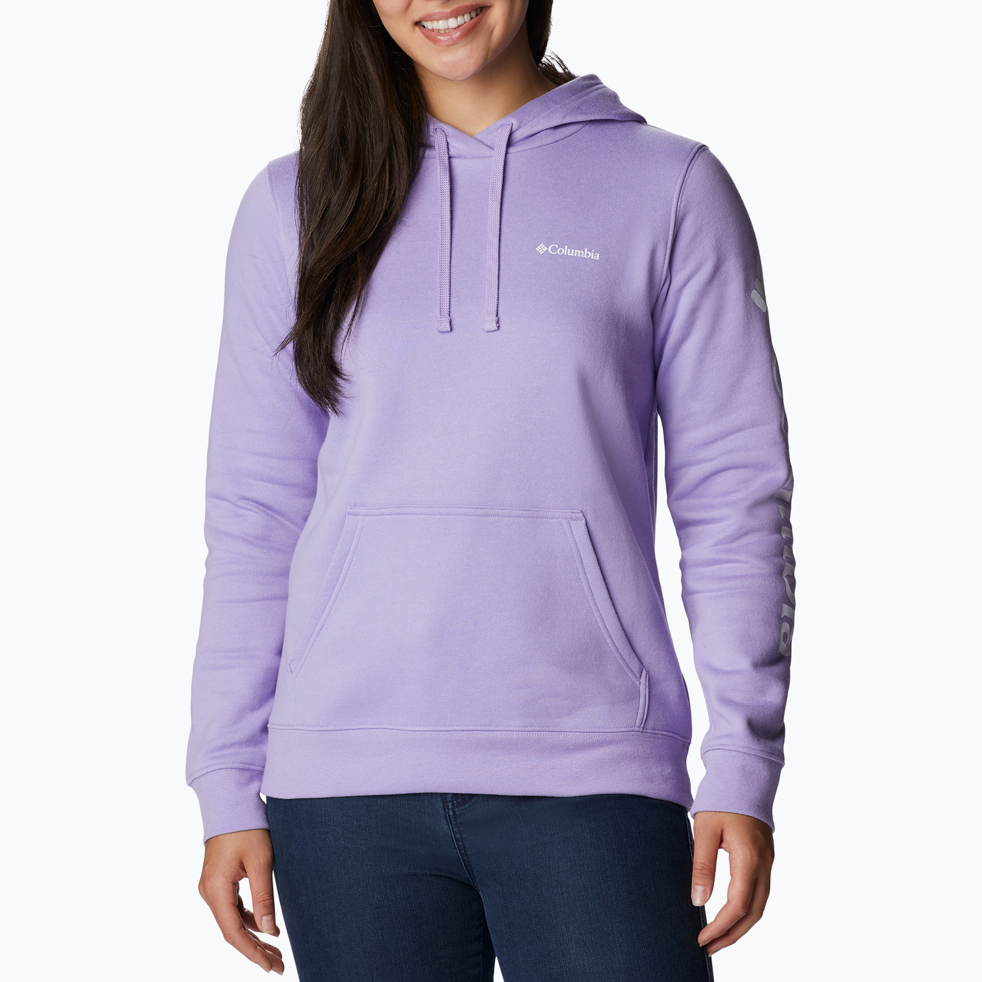 Bluză de trekking pentru femei Columbia Trek Graphic Hooded movă 1959881 (Trek Graphic Hooded 1959881)