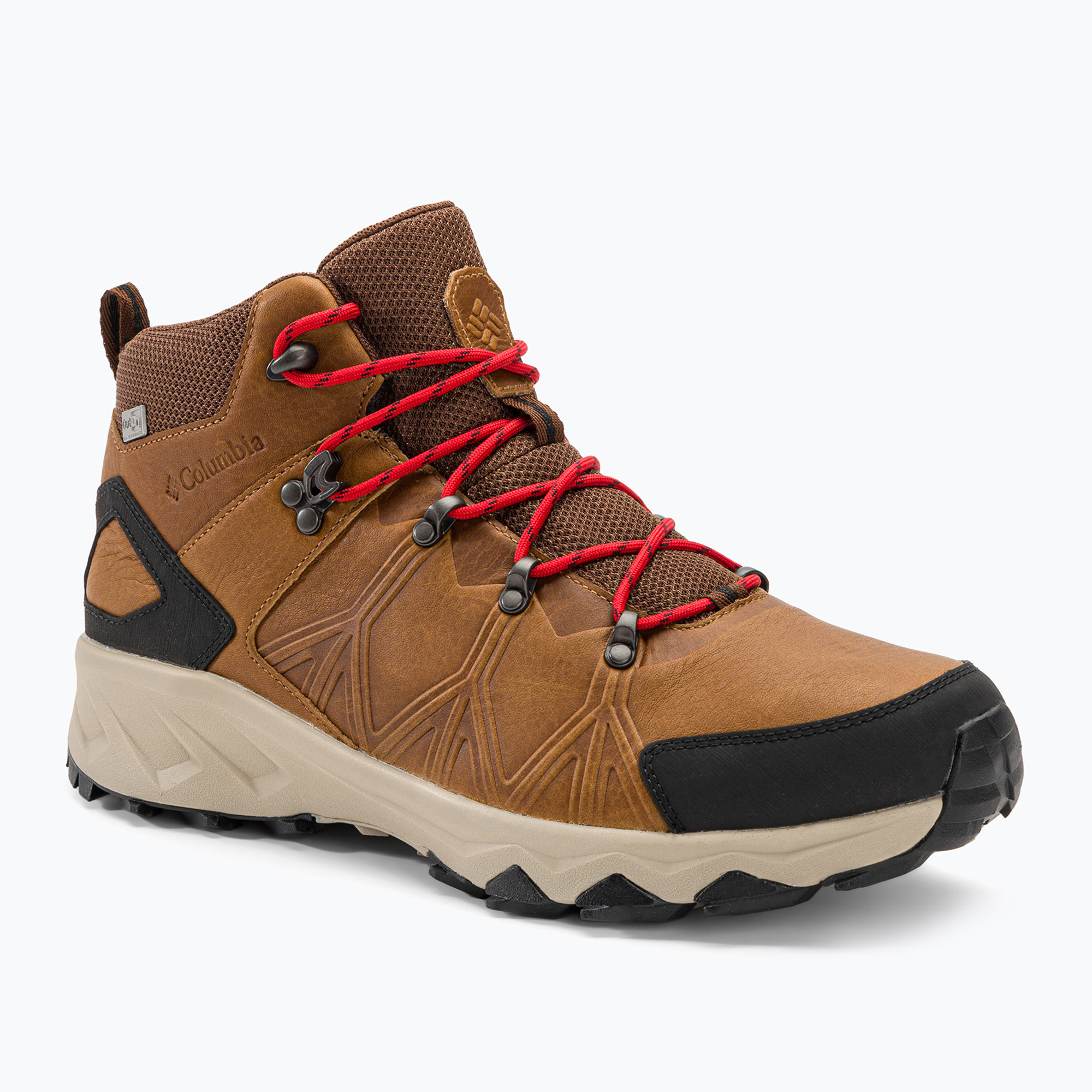 Cizme de drumeție pentru bărbați Columbia Peakfreak II Mid Outdry Leather elk/black (Peakfreak II Mid Outdry Leather 2044251286)