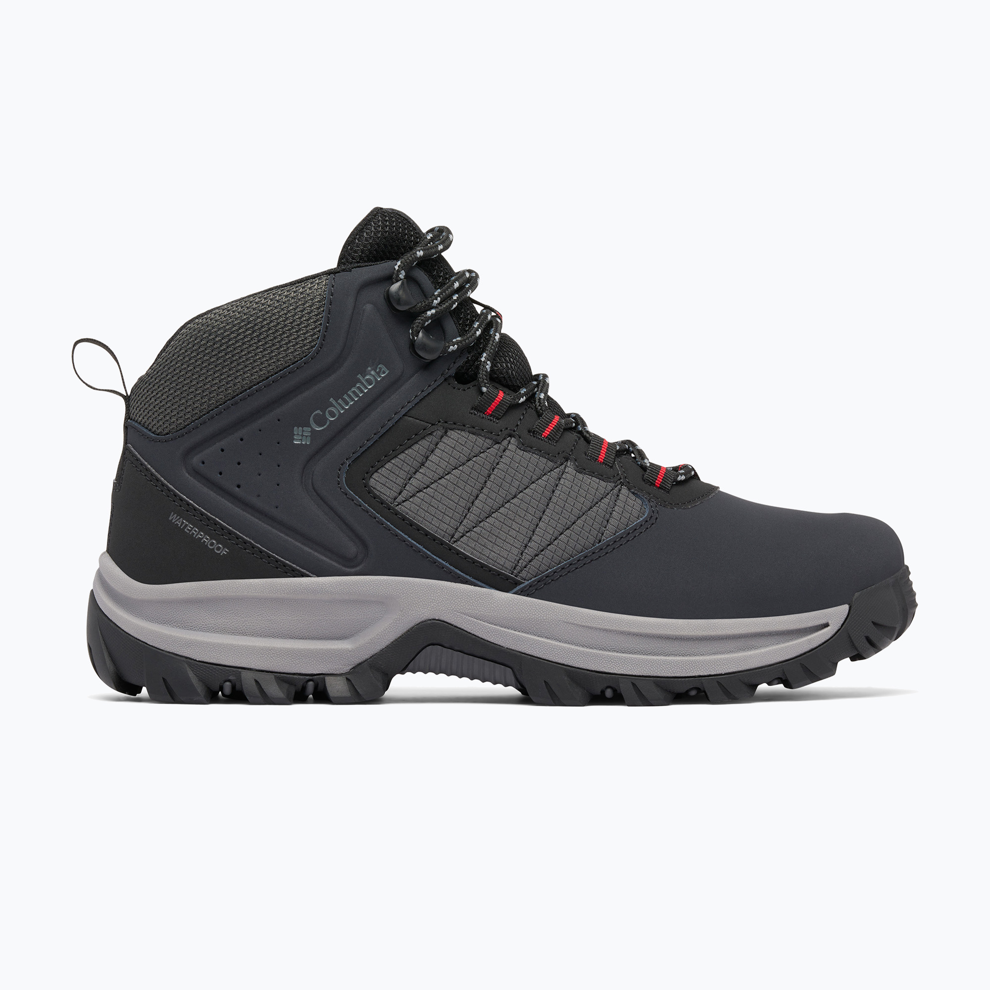 Încălțăminte de drumeție pentru bărbați Columbia Transverse Hike Waterproof black/mountain red (Transverse Hike Waterproof 2067401010)