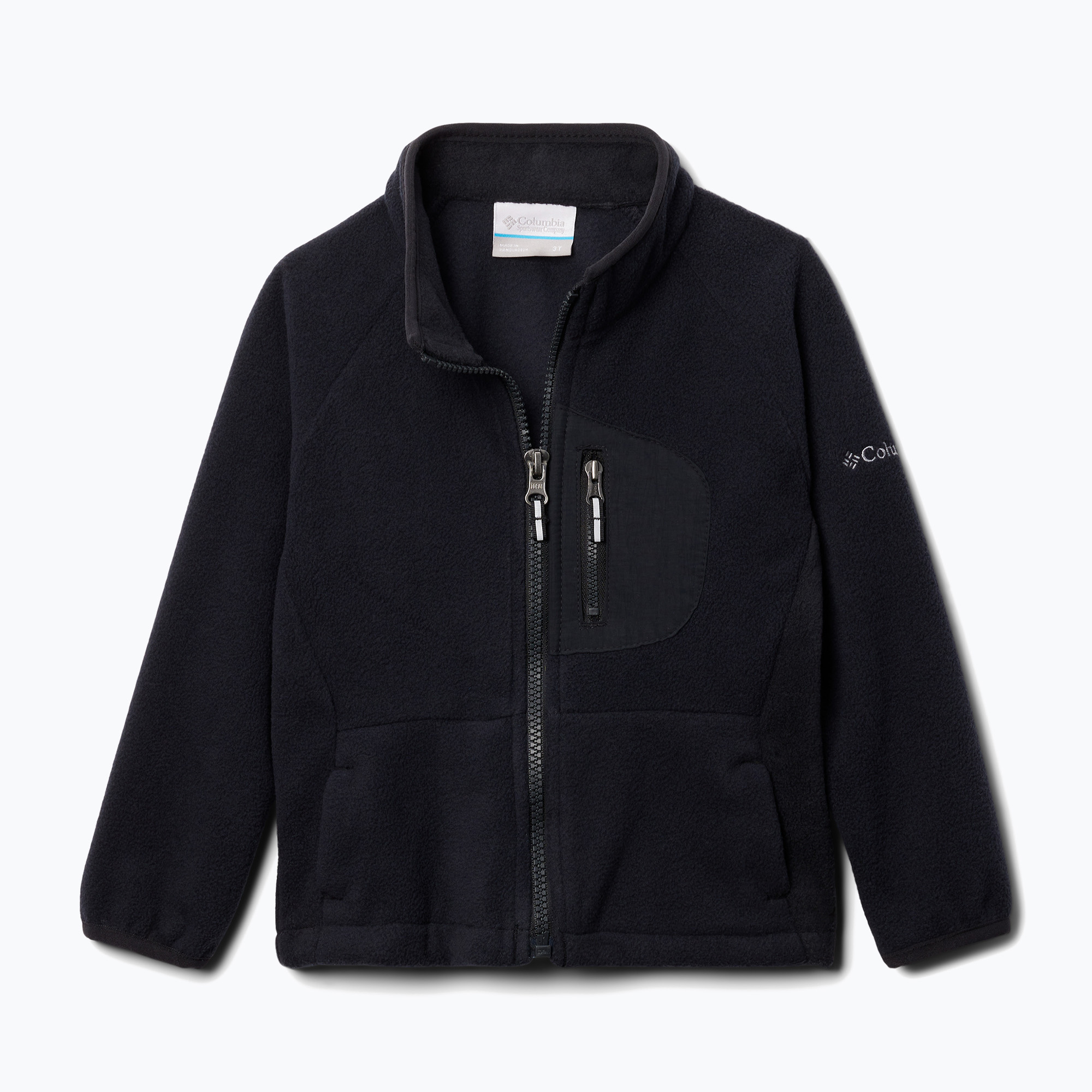 Bluză pentru copii Columbia Fast Trek IV Fleece Full Zip black