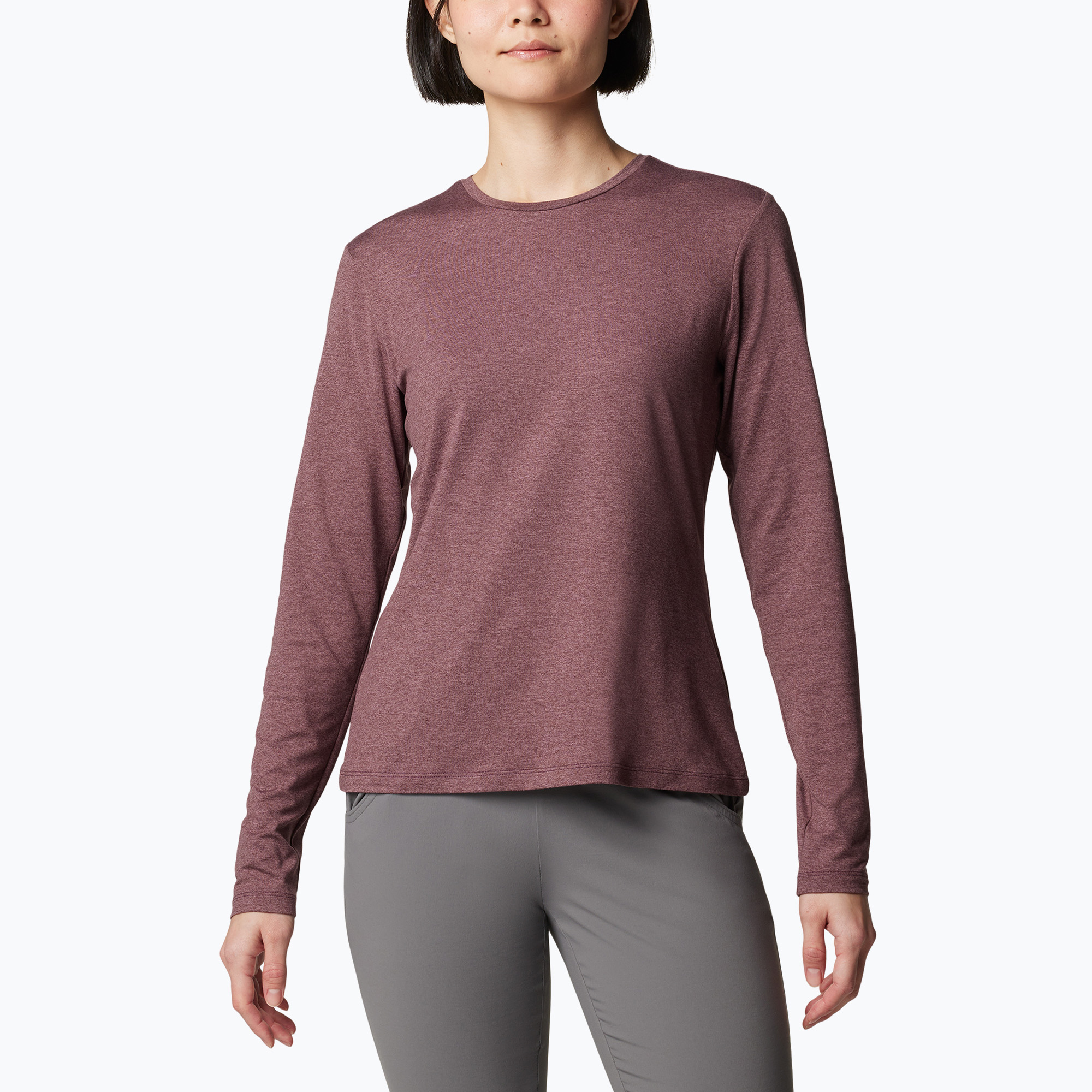Columbia Sloan Ridge Graphic femei trekking longsleeve moonvista heather/linear drifts (Sloan Ridge Graphic 2085911607)