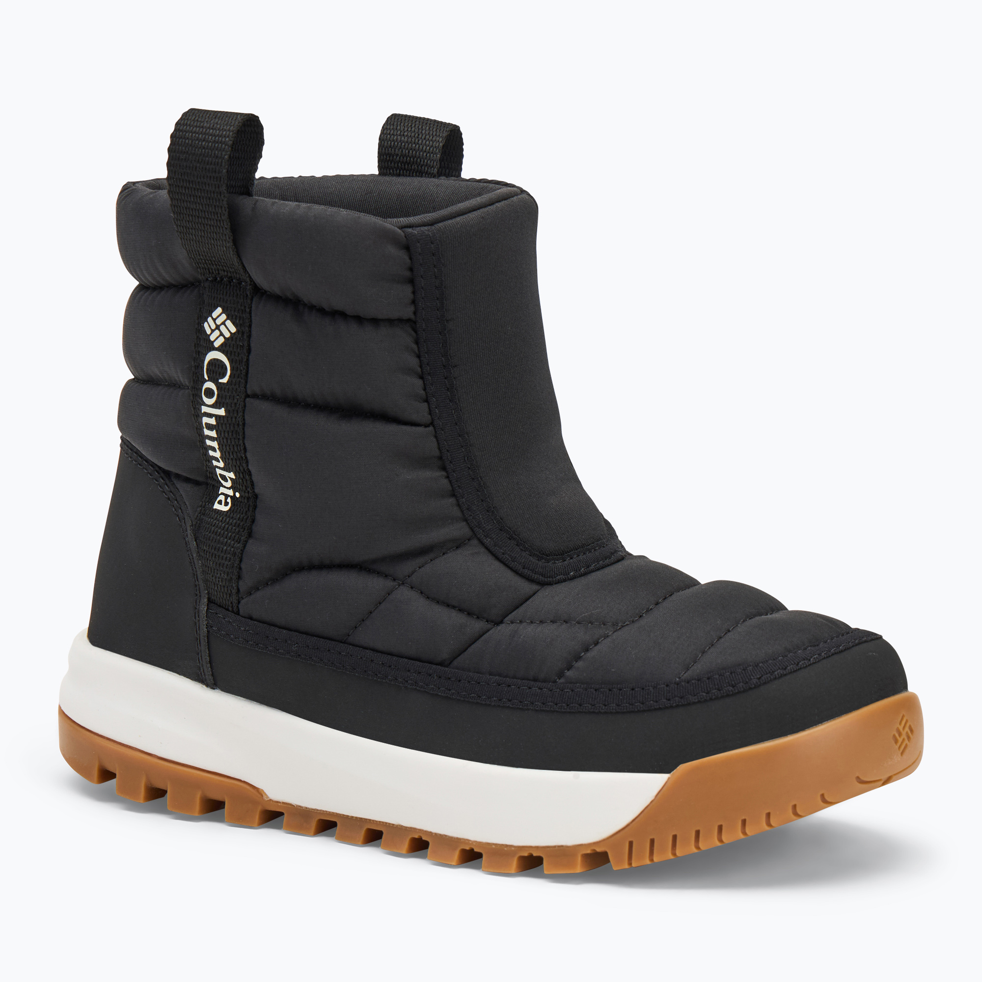 Ghete pentru copii Columbia Youth Snowtrot Mid black/sea salt (Youth Snowtrot Mid 2078911)