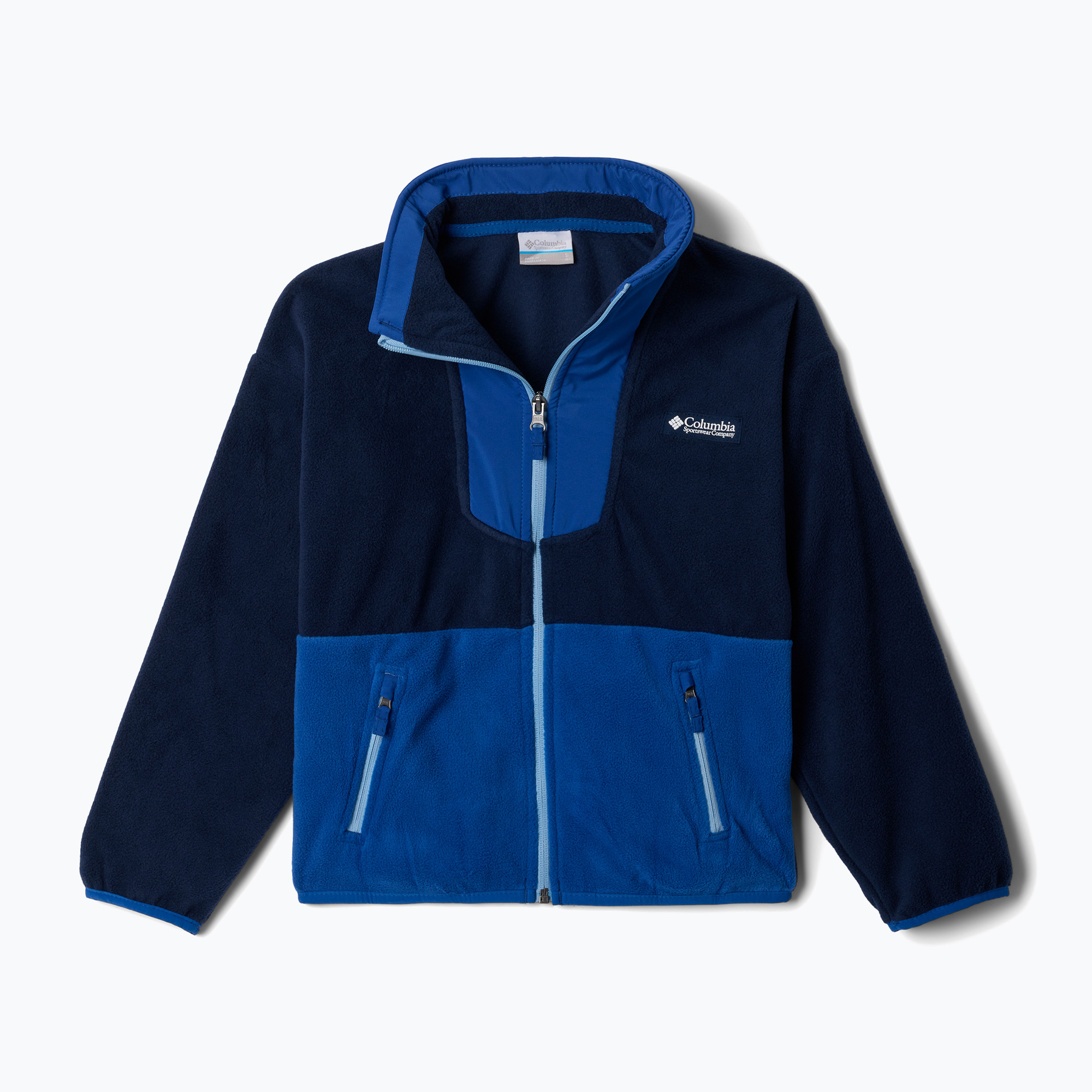 Bluză pentru copii Columbia Sequoia Grove Full Zip Fleece collegiate navy (Sequoia Grove Full Zip Fleece 2087631465)