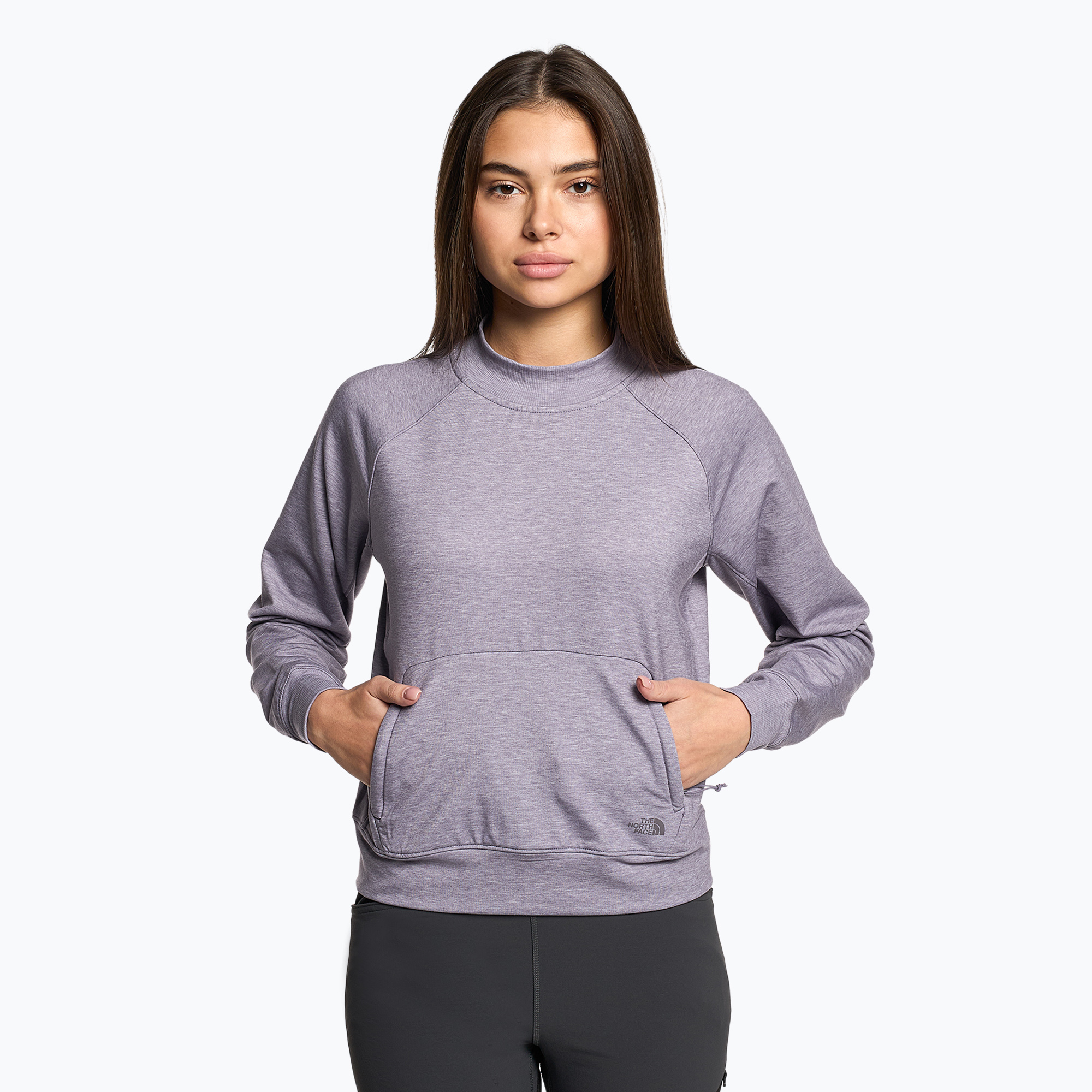 Hanorac de trekking pentru femei The North Face Juniper Basin Crew violet NF0A7ULJN581 (Juniper Basin Crew NF0A7ULJN581)