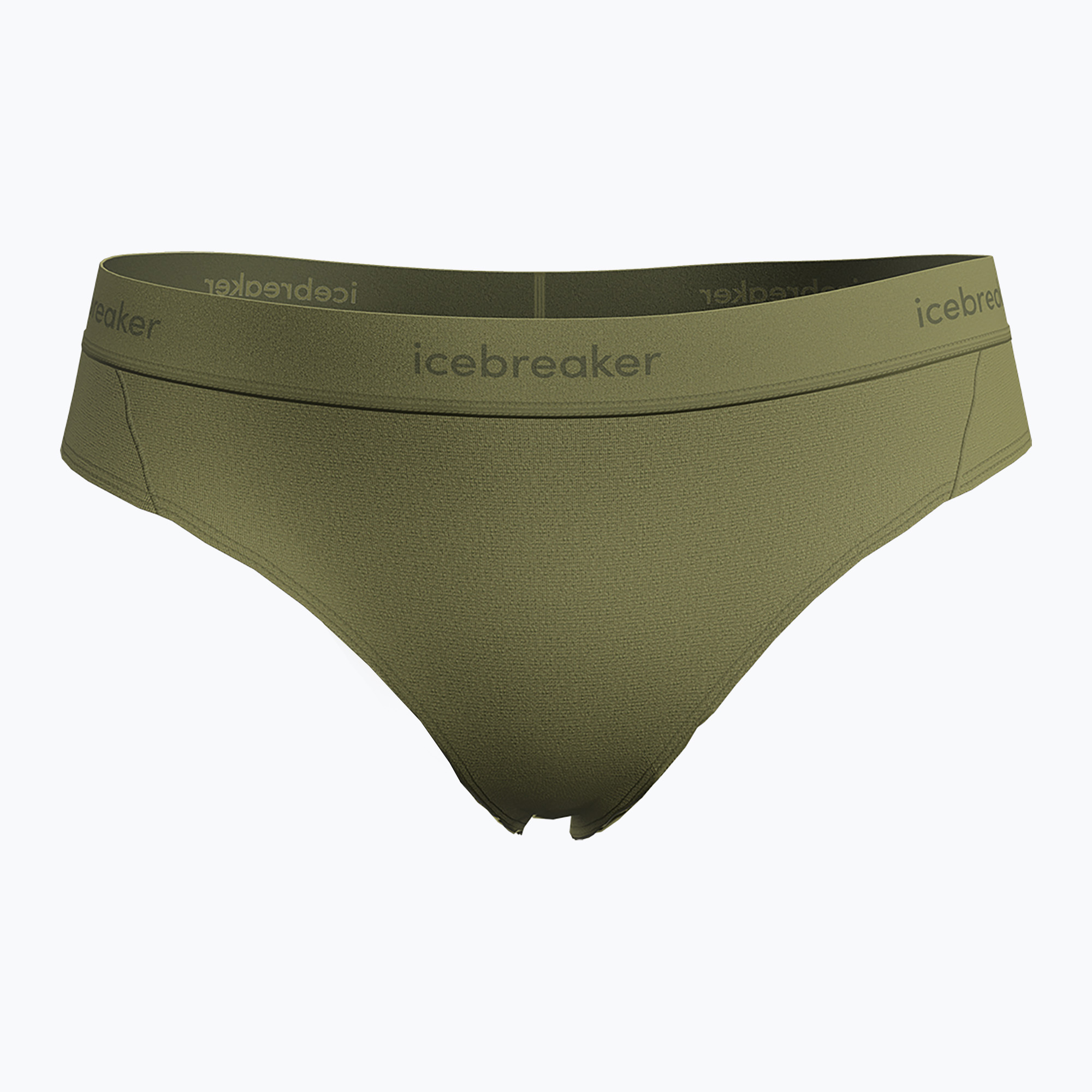 Chiloți termoactivi pentru femei icebreaker Merino 125 Cool-Lite Sprite Hipster olive (Merino 125 Cool-Lite Sprite Hipster IB0A57250AA1)