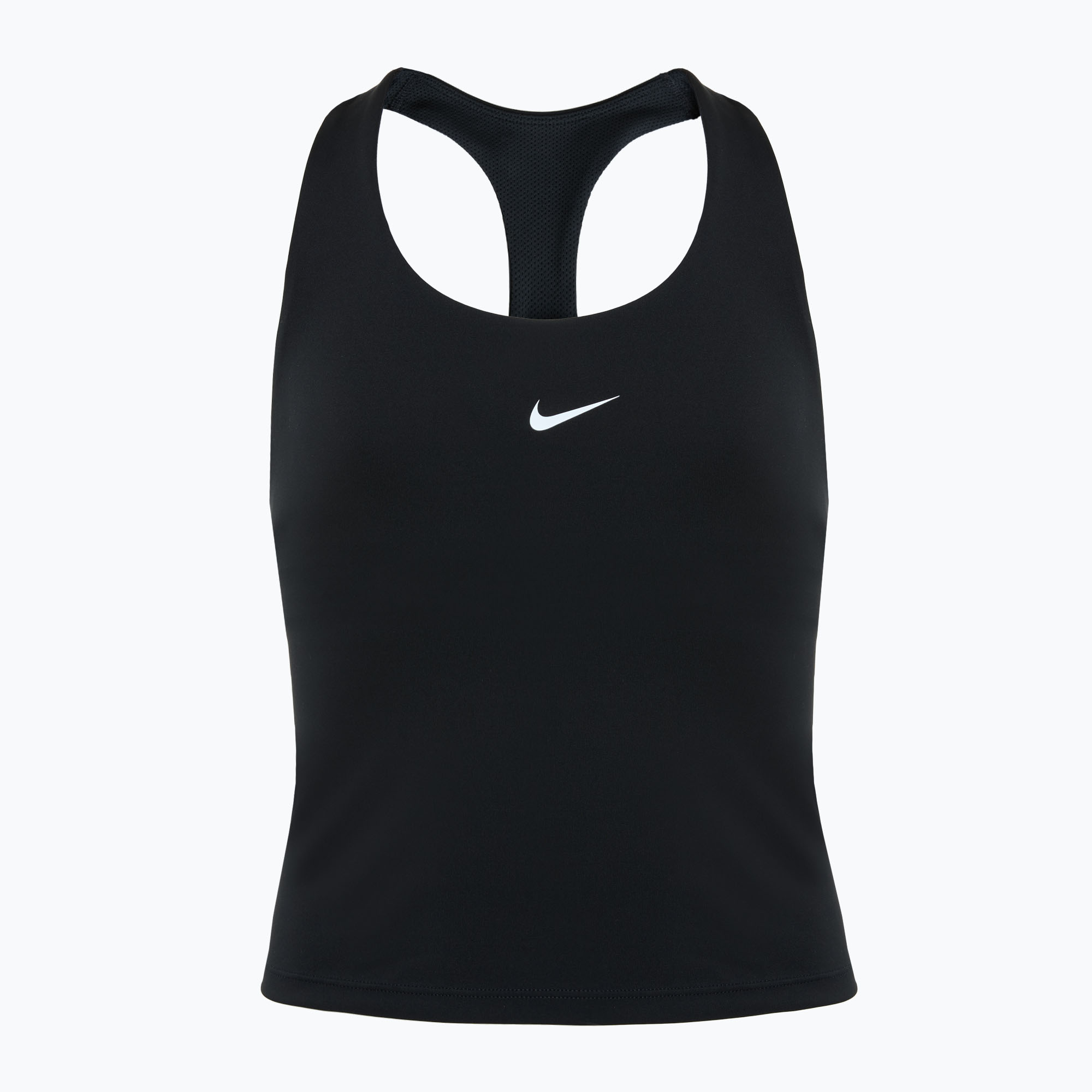 Tricou de antrenament Nike Dri-Fit Swoosh Big Kids negru/ alb (Dri-Fit Swoosh Big Kids FB2264-010)