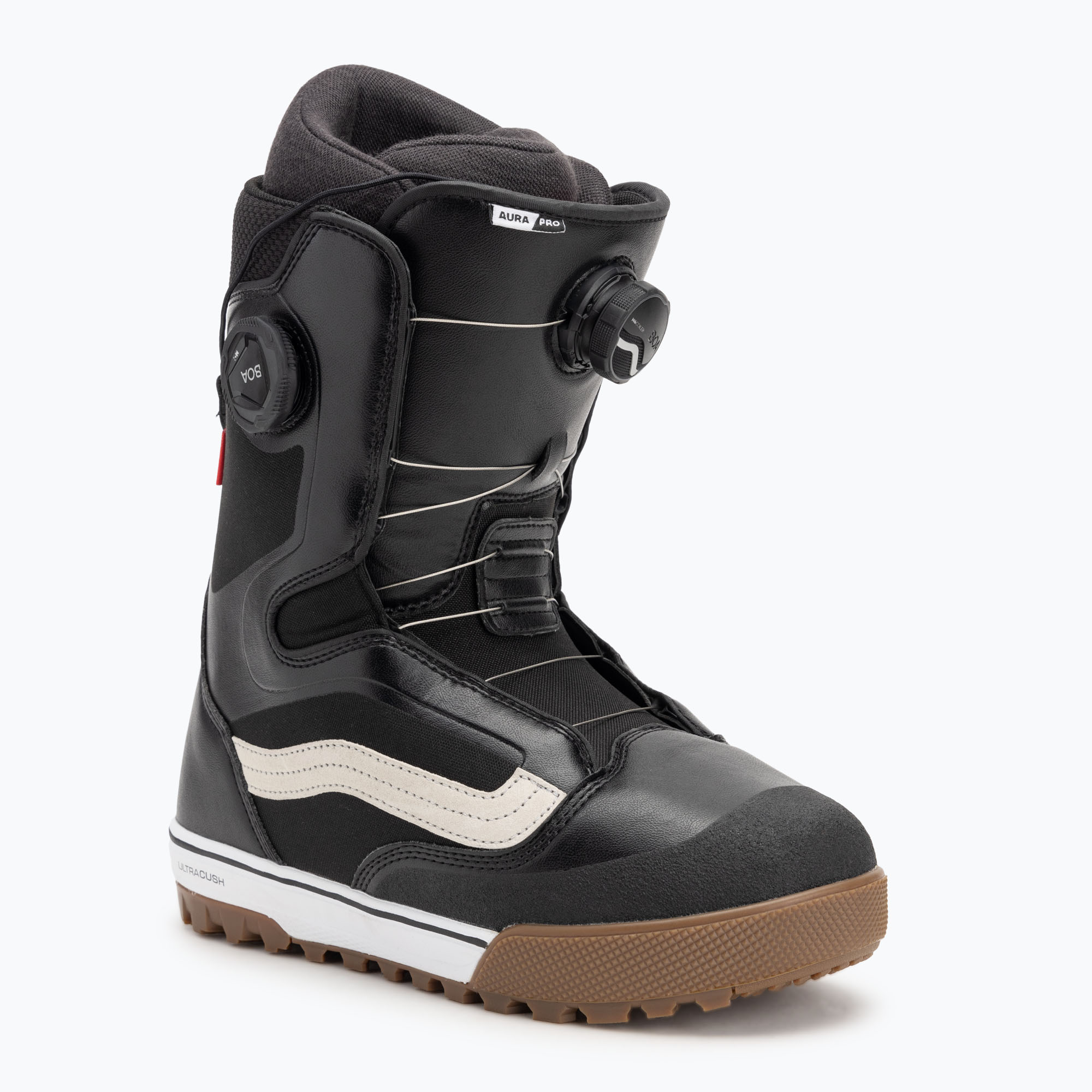Cizme de snowboard pentru bărbați Vans Aura Pro black/white (Aura Pro VN0A54G1BA2)
