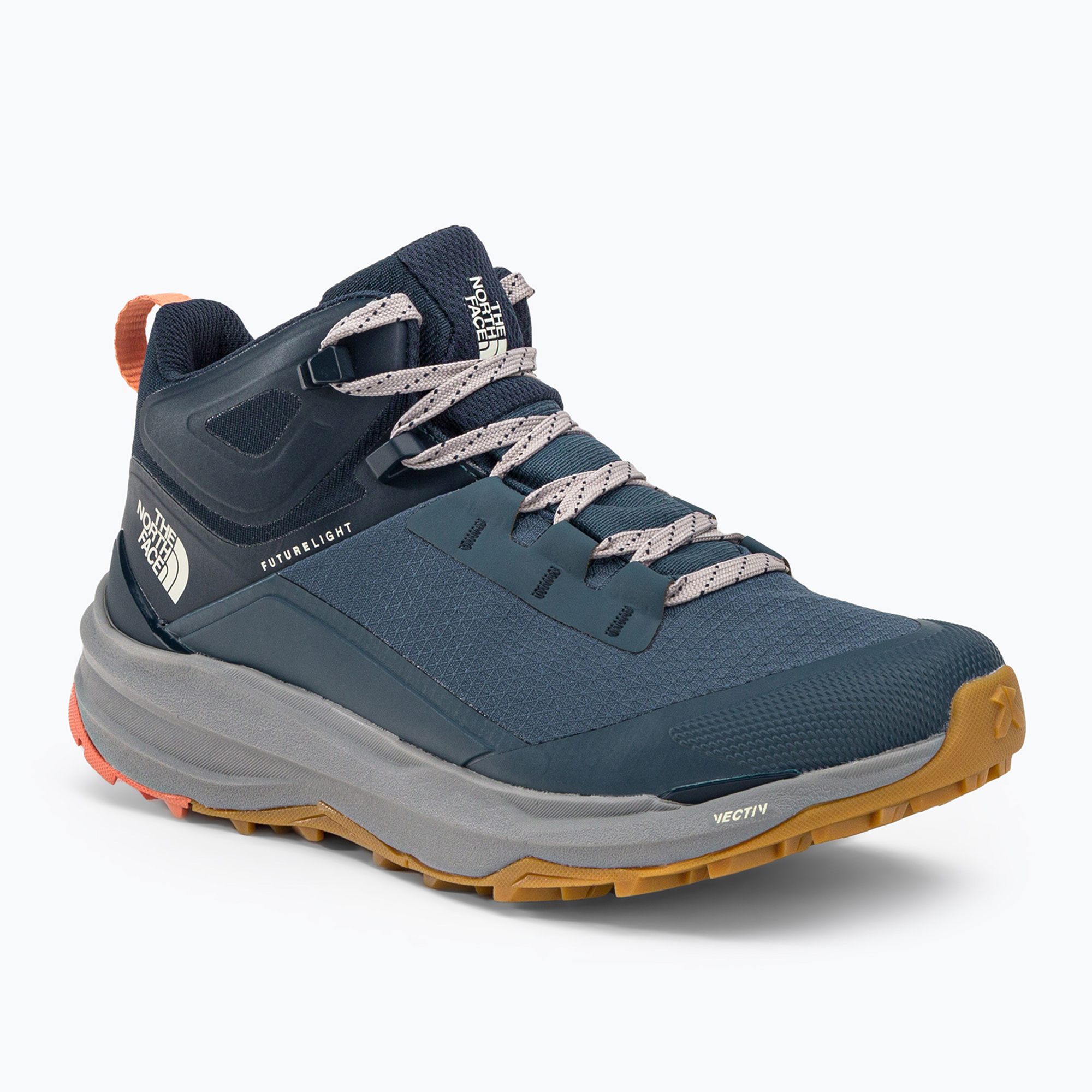 Ghete de trekking pentru femei The North Face Vectiv Exploris 2 Mid Futurelight blue NF0A7W6B9261 (Vectiv Exploris 2 Mid Futurelight NF0A7W6B9261)