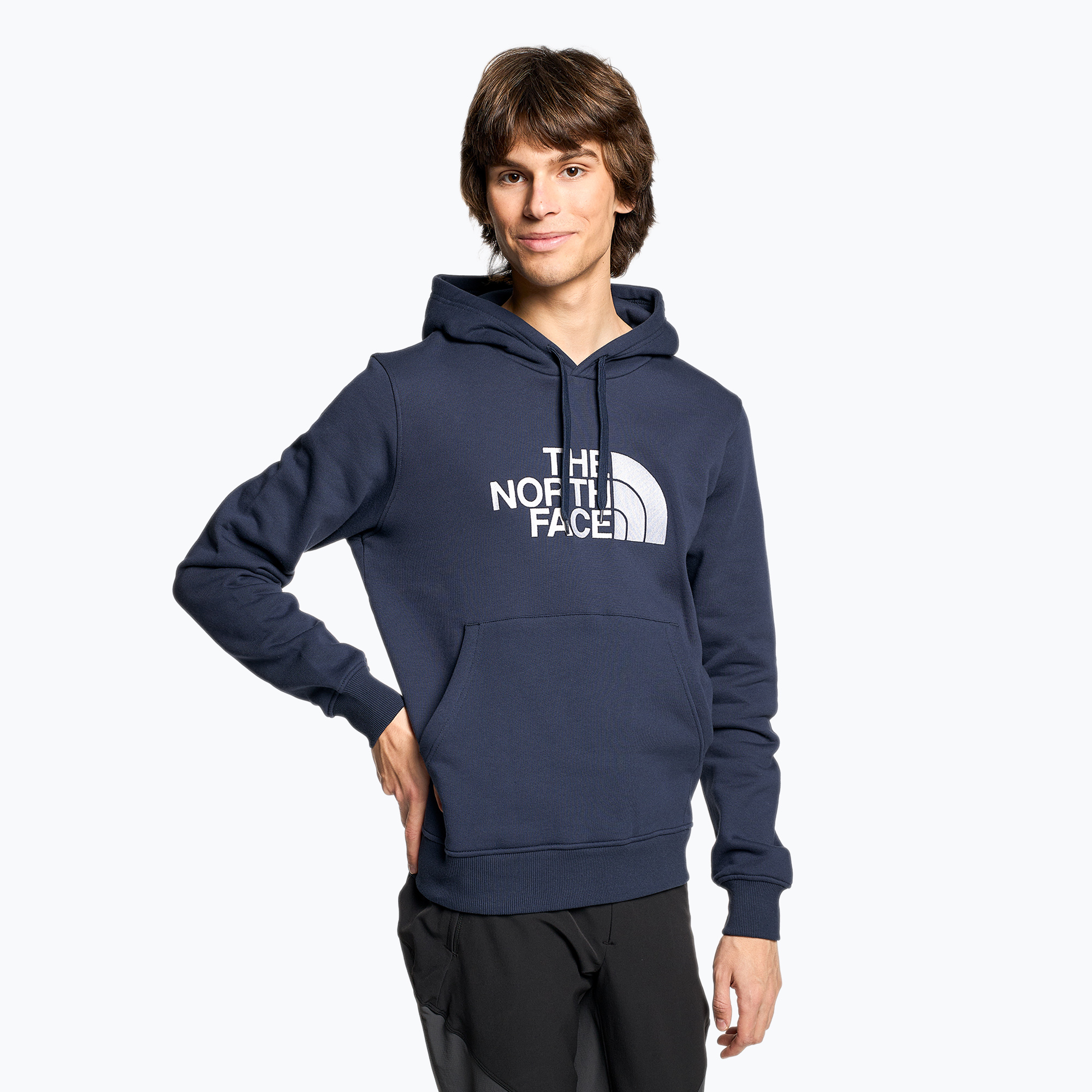 Bărbați The North Face Drew Peak Drew Peak Pullover Hoodie summit navy (Drew Peak Pullover Hoodie NF00AHJY8K21)