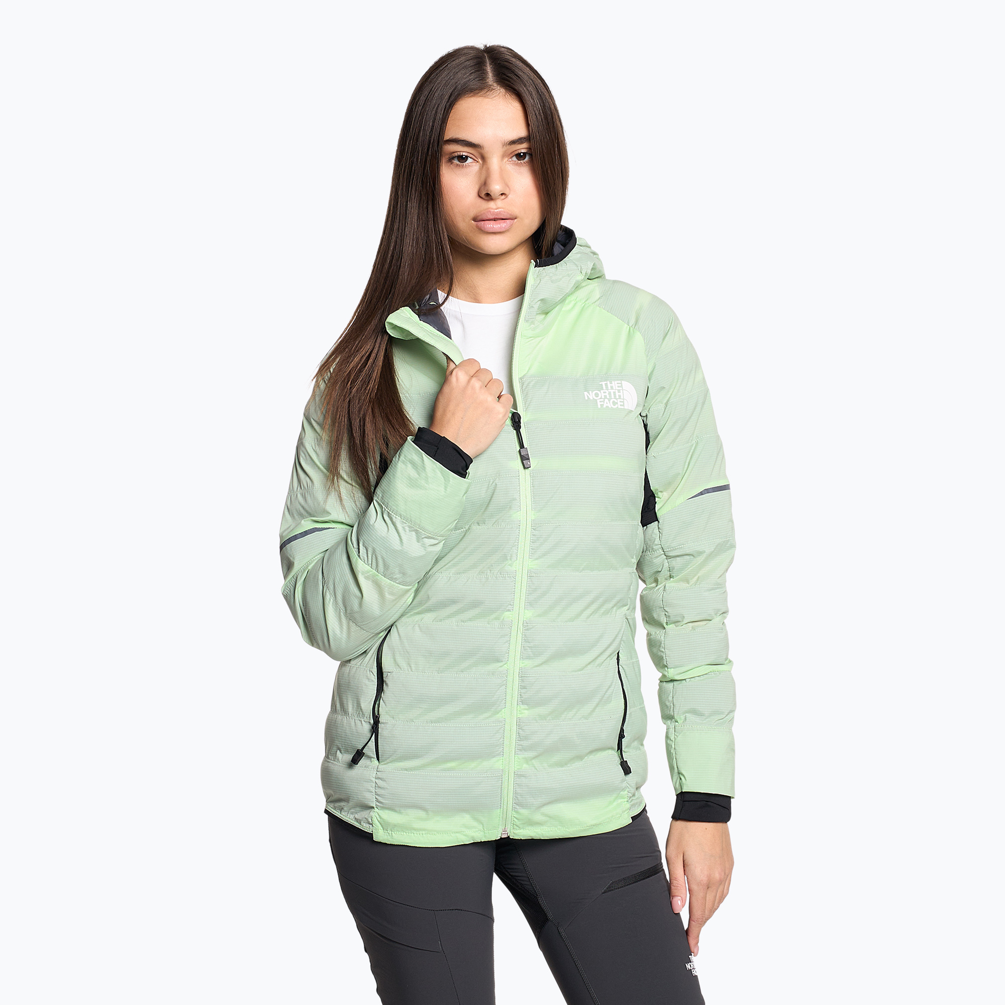 Jachetă pentru femei The North Face Dawn Turn 50/50 Synthetic Patina green NF0A7Z8Z8Y61 (Dawn Turn 50/50 Synthetic NF0A7Z8Z8Y61)