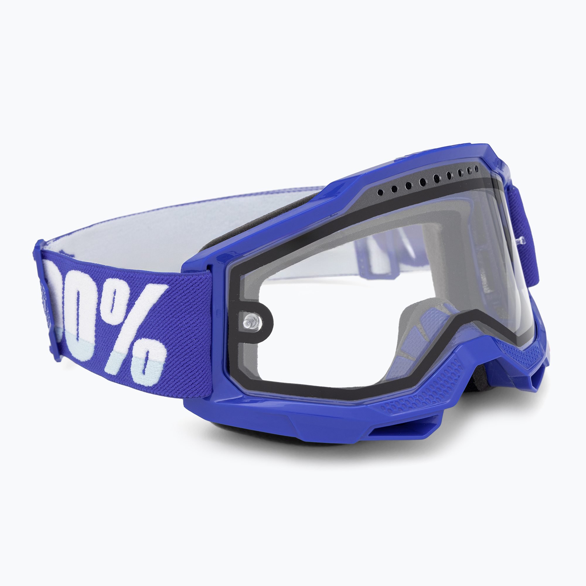 19% mai ieftin.  Ochelari de bicicletă  100% Accuri 2 Enduro MTB blue/clear Mărime: OS