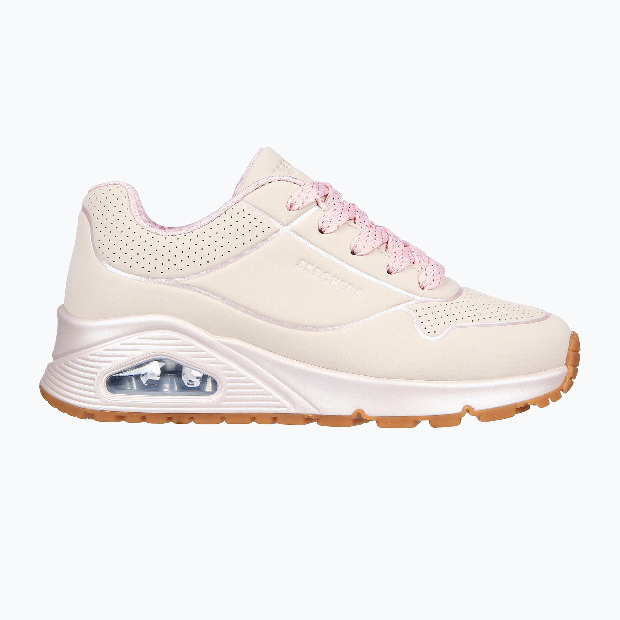 Încălțăminte pentru copii SKECHERS Uno Gen1 Cool Heels light pink