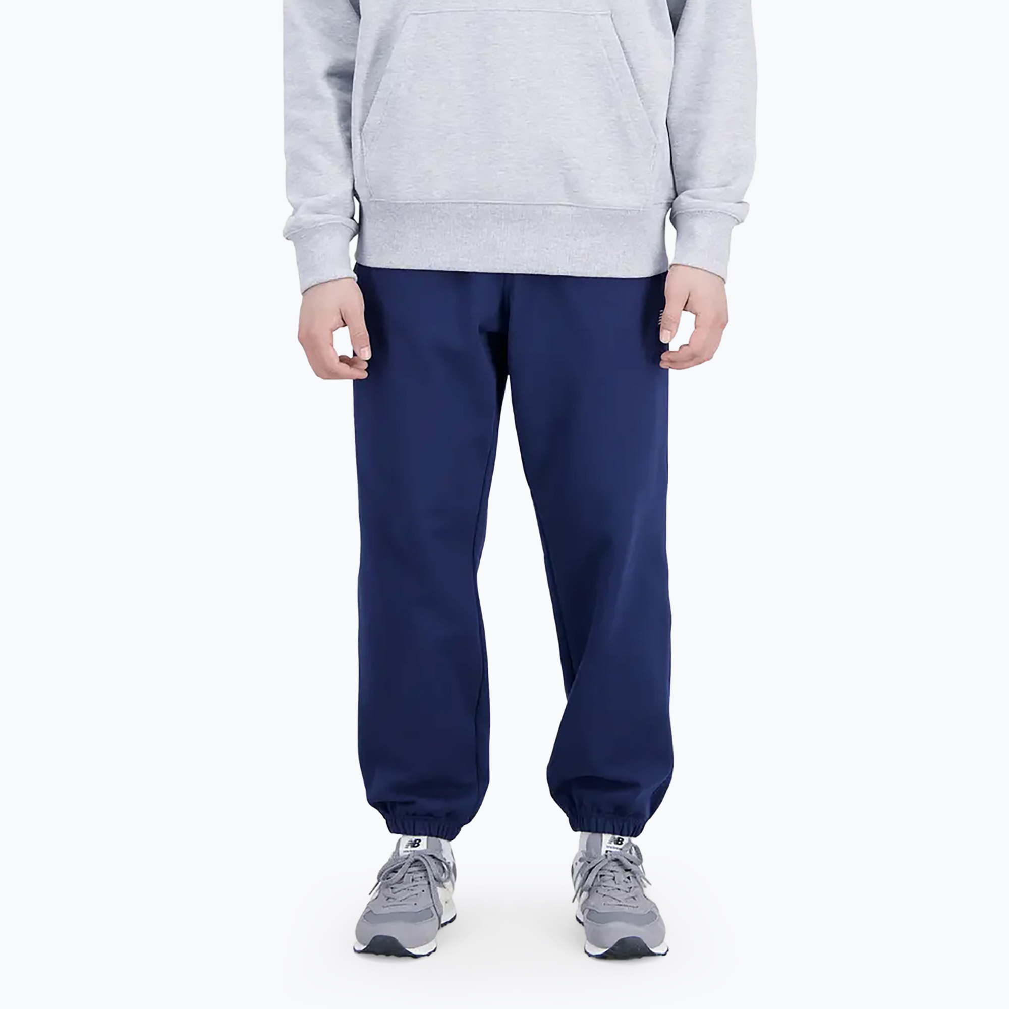 Pantaloni pentru bărbați New Balance Athletics Remastered French Terry blue (Athletics Remastered French Terry MP31503NNY)