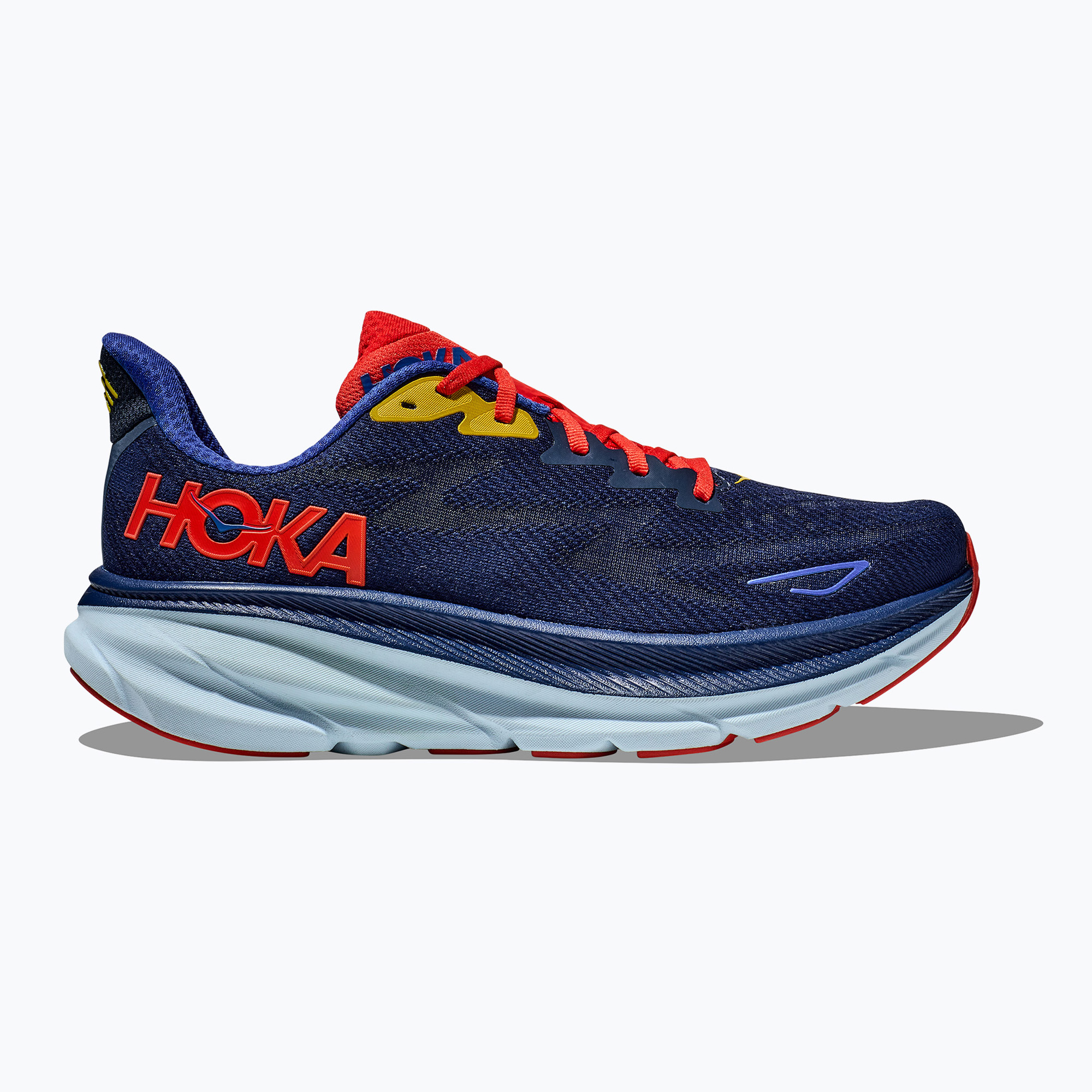 Pantofi de alergare pentru bărbați HOKA Clifton 9 Wide bellwether blue/dazzling blue