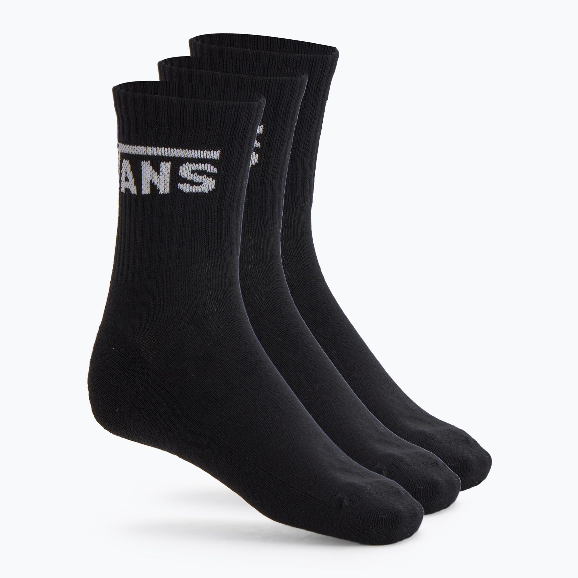 Șosete pentru bărbați Vans Classic Half Crew 3 pary black (Classic Half Crew VN000BHXBLK1)