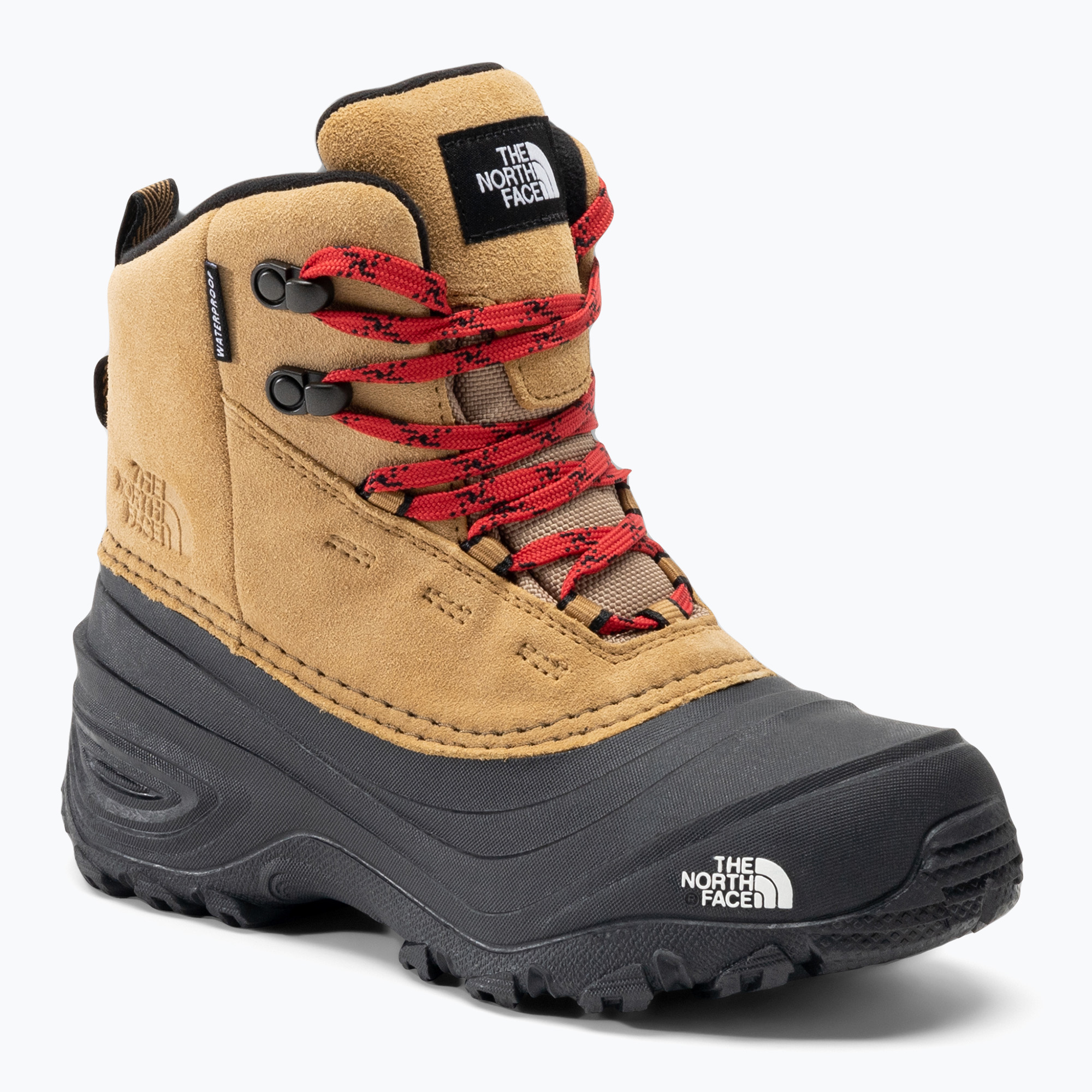 The North Face Chilkat V Lace unt de migdale/negru cizme de trekking pentru copii (Chilkat V Lace WP NF0A7W5YKOM1)