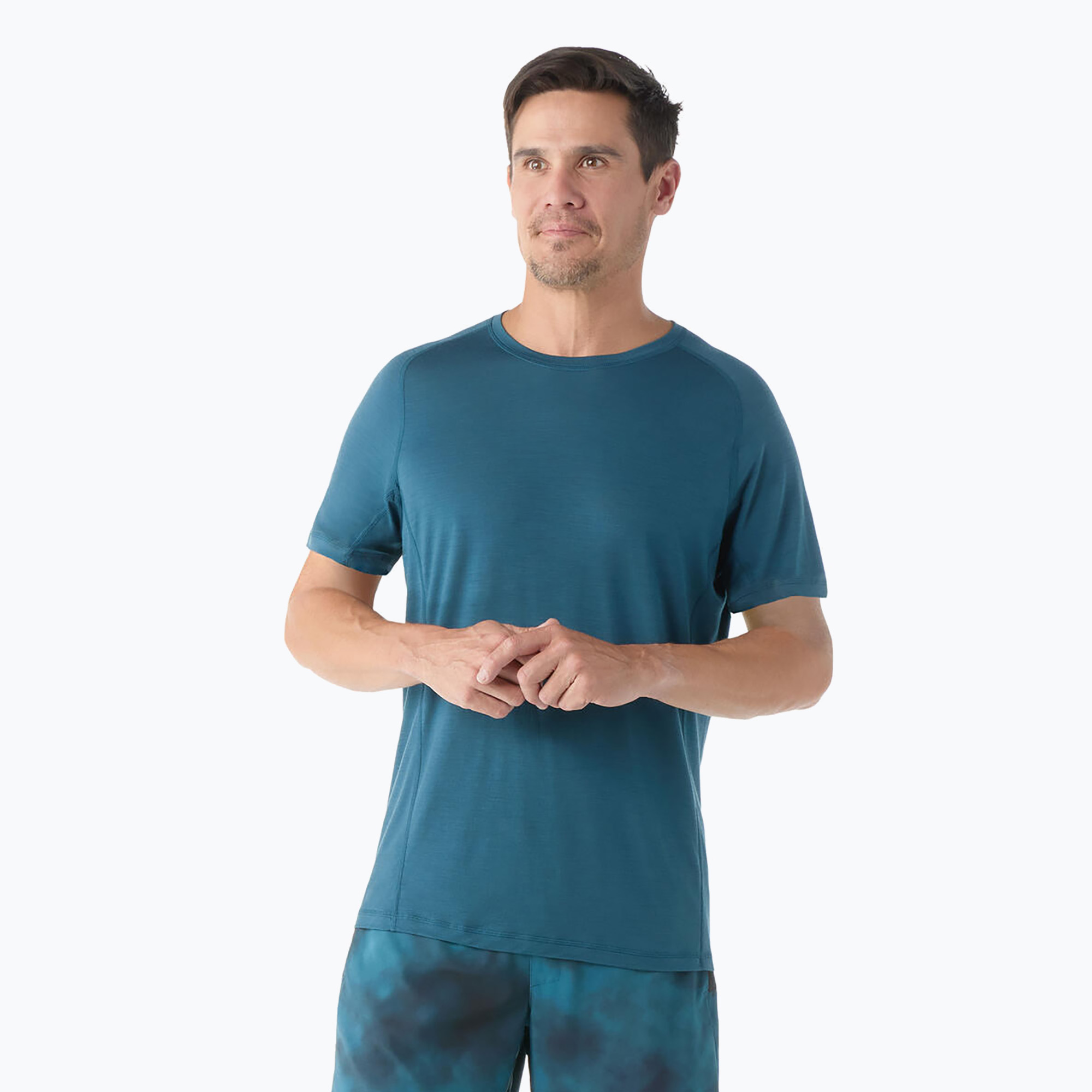 Tricou termoactiv pentru bărbați Smartwool Merino Sport 120 twilight blue (Merino Sport 120 SW016544G74)