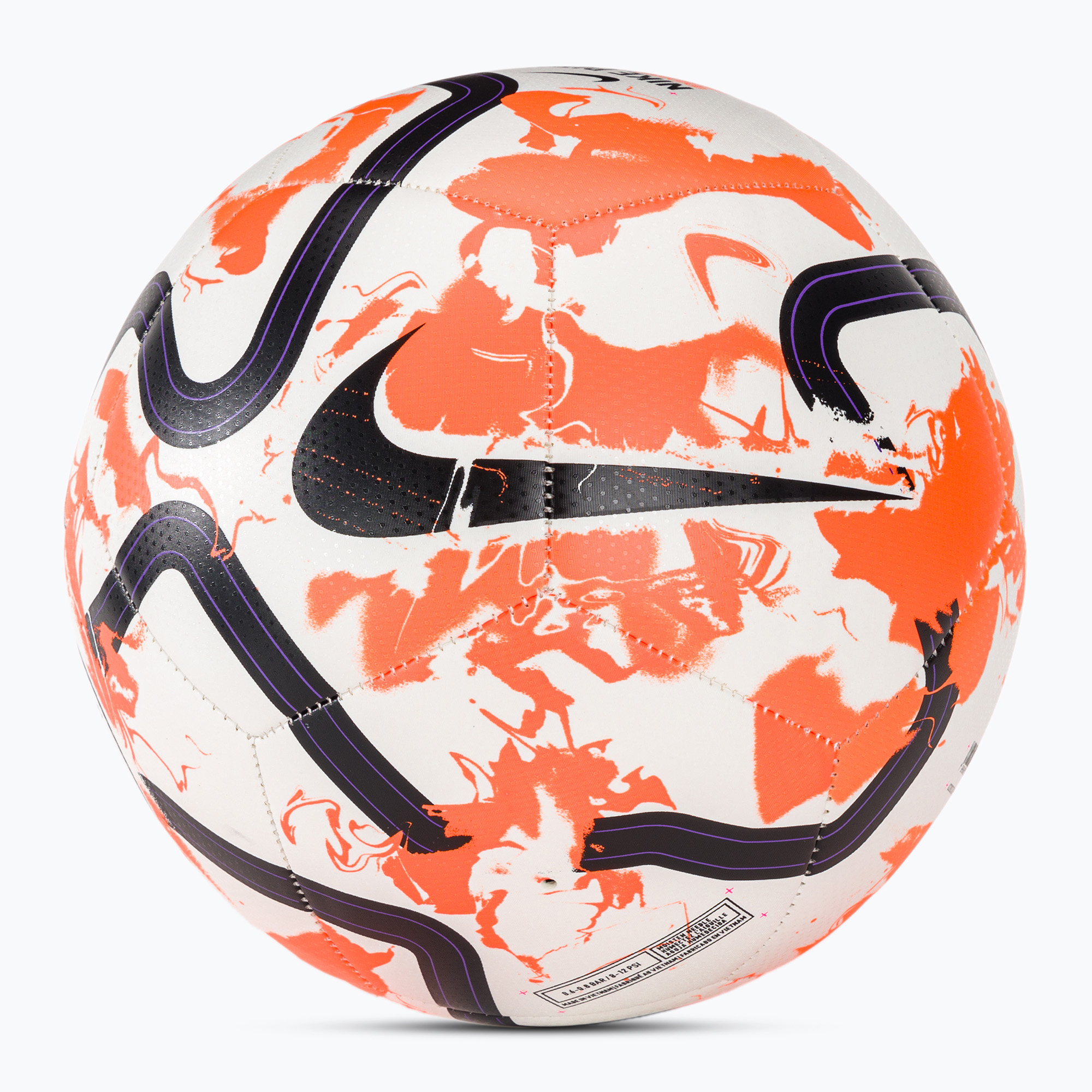 Minge de fotbal Nike Premier League Pitch white/total orange/black mărime 5