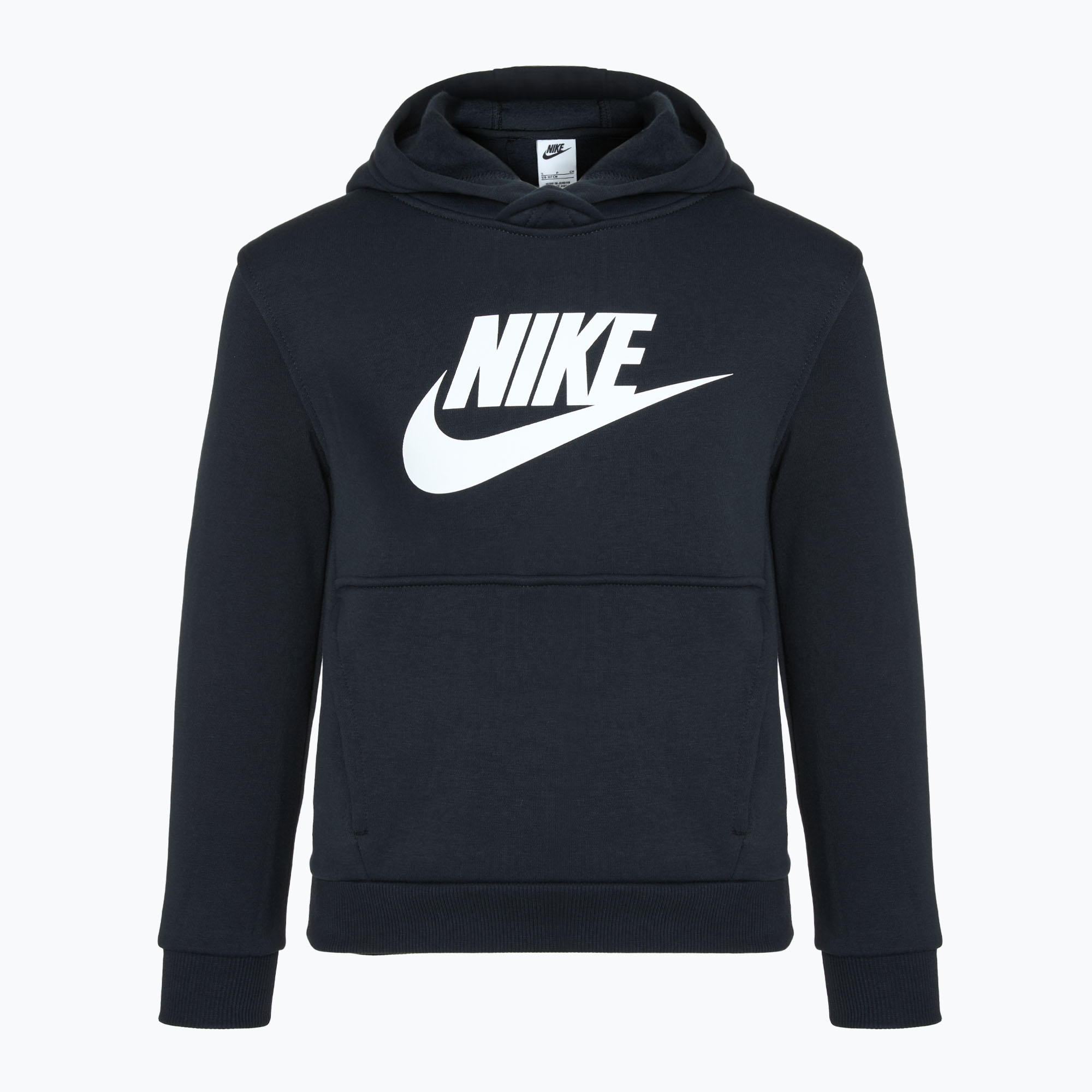 Hanorac pentru copii Nike Club Fleece negru/alb