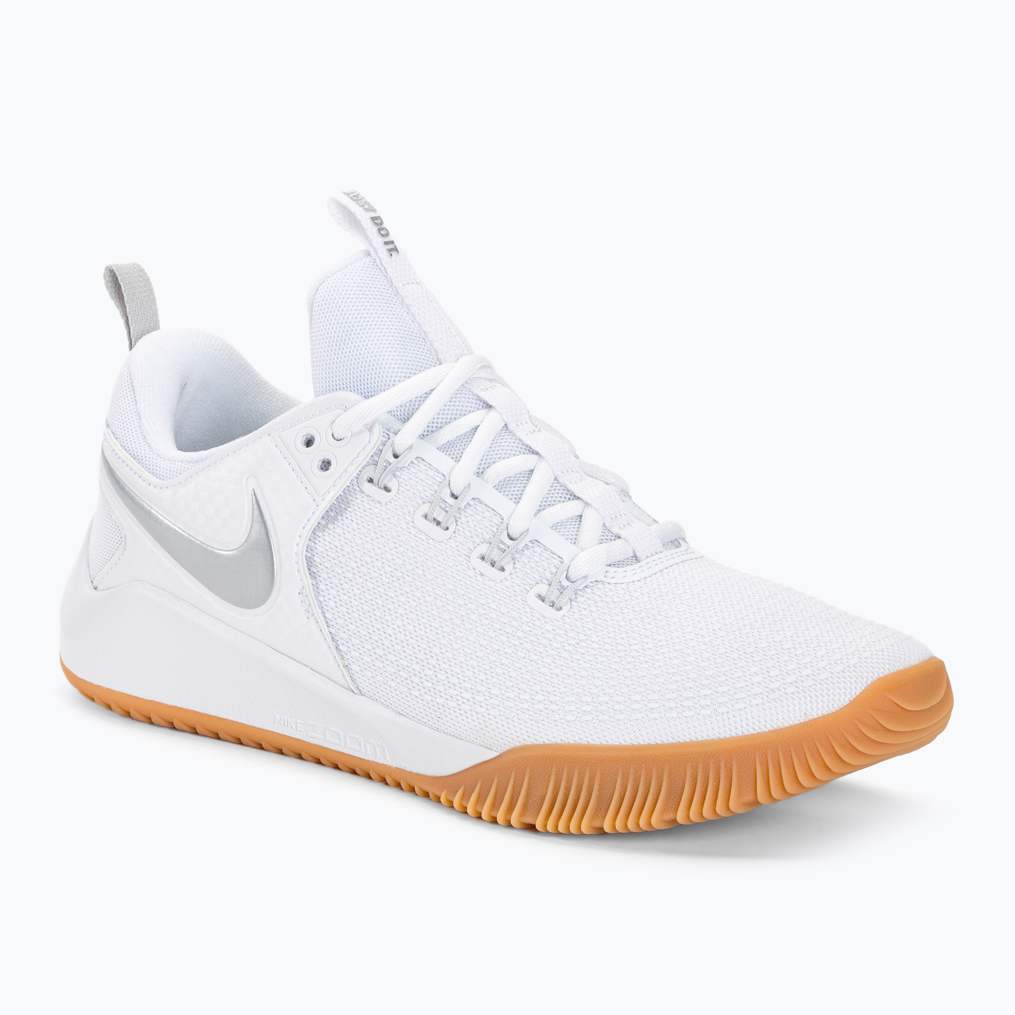 Nike Air Zoom Hyperace 2 LE alb/argintiu metalic alb pantofi de volei