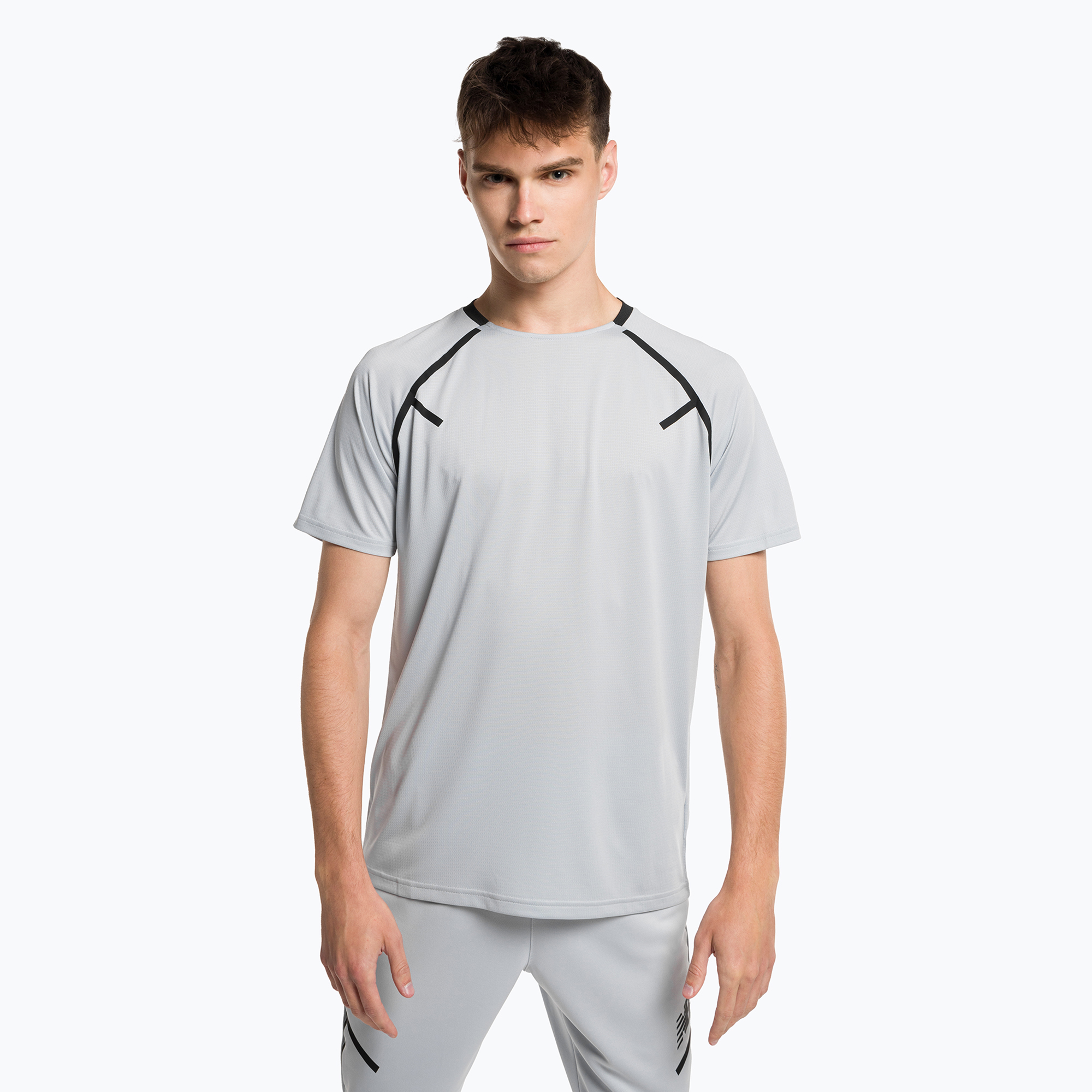 Tricou pentru bărbați New Balance Tenacity Football Training T-shirt albastru MT23145LAN