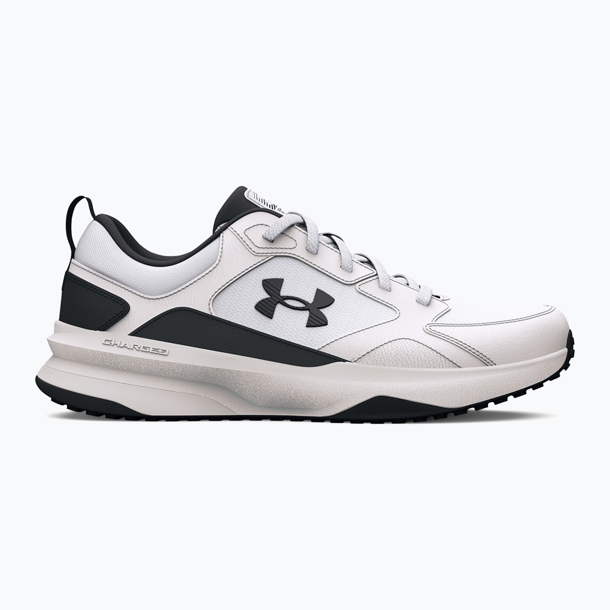 Încălțăminte de antrenament pentru bărbați Under Armour Charged Edge white/white/black (Charged Edge 3026727-100)