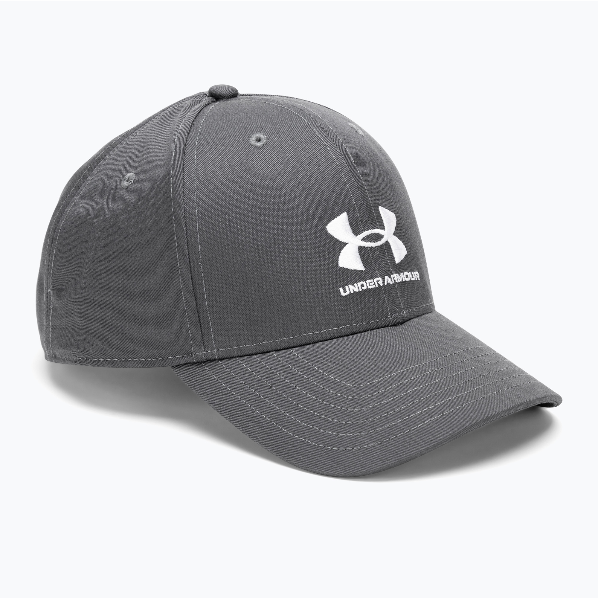 Șapcă pentru bărbați Under Armour Branded Lockup Adj pitch gray/white (Branded Lockup Adj 1381645)