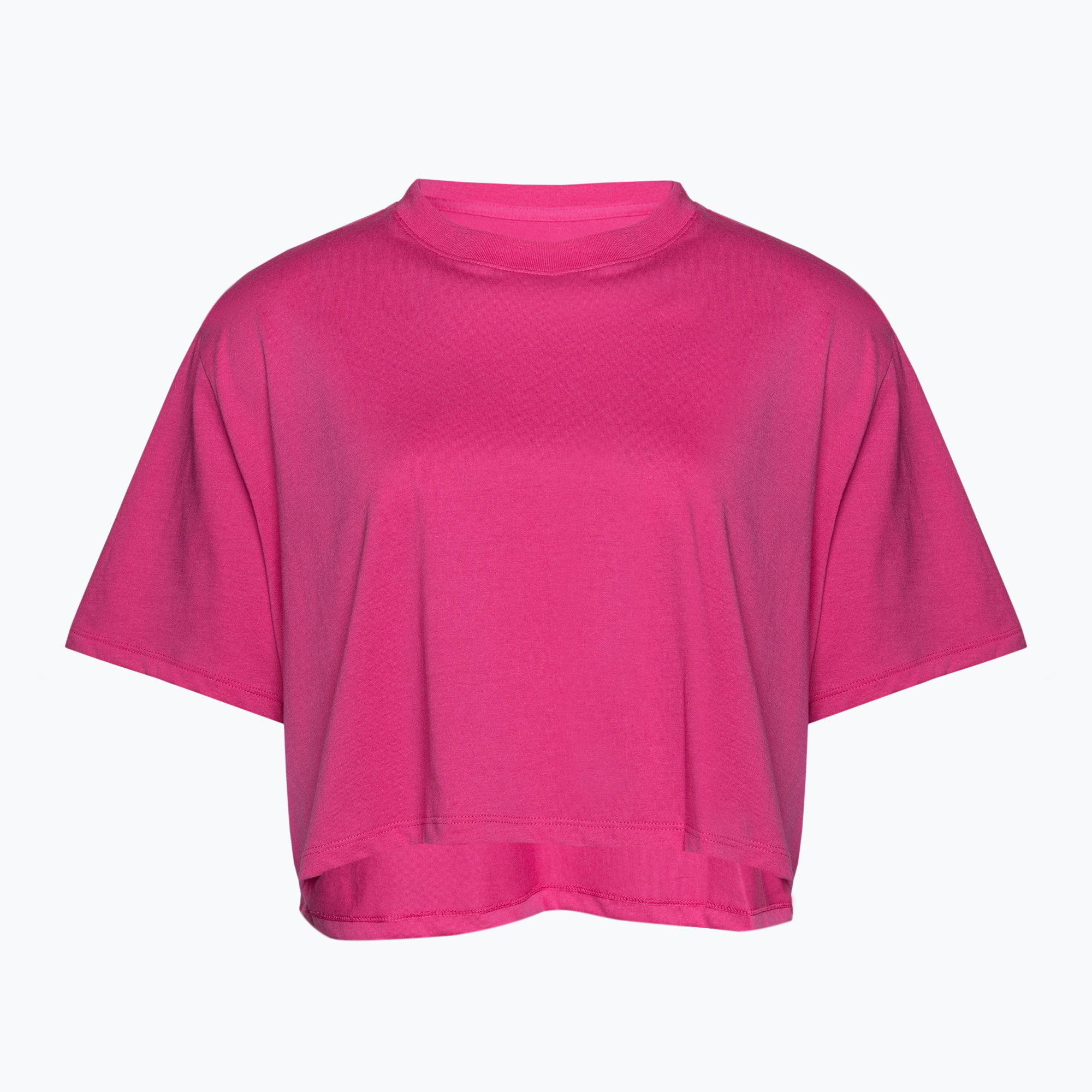 Tricou de antrenament pentru femei Under Armour Campus Boxy Crop astro pink/black (Campus Boxy Crop 1383644)