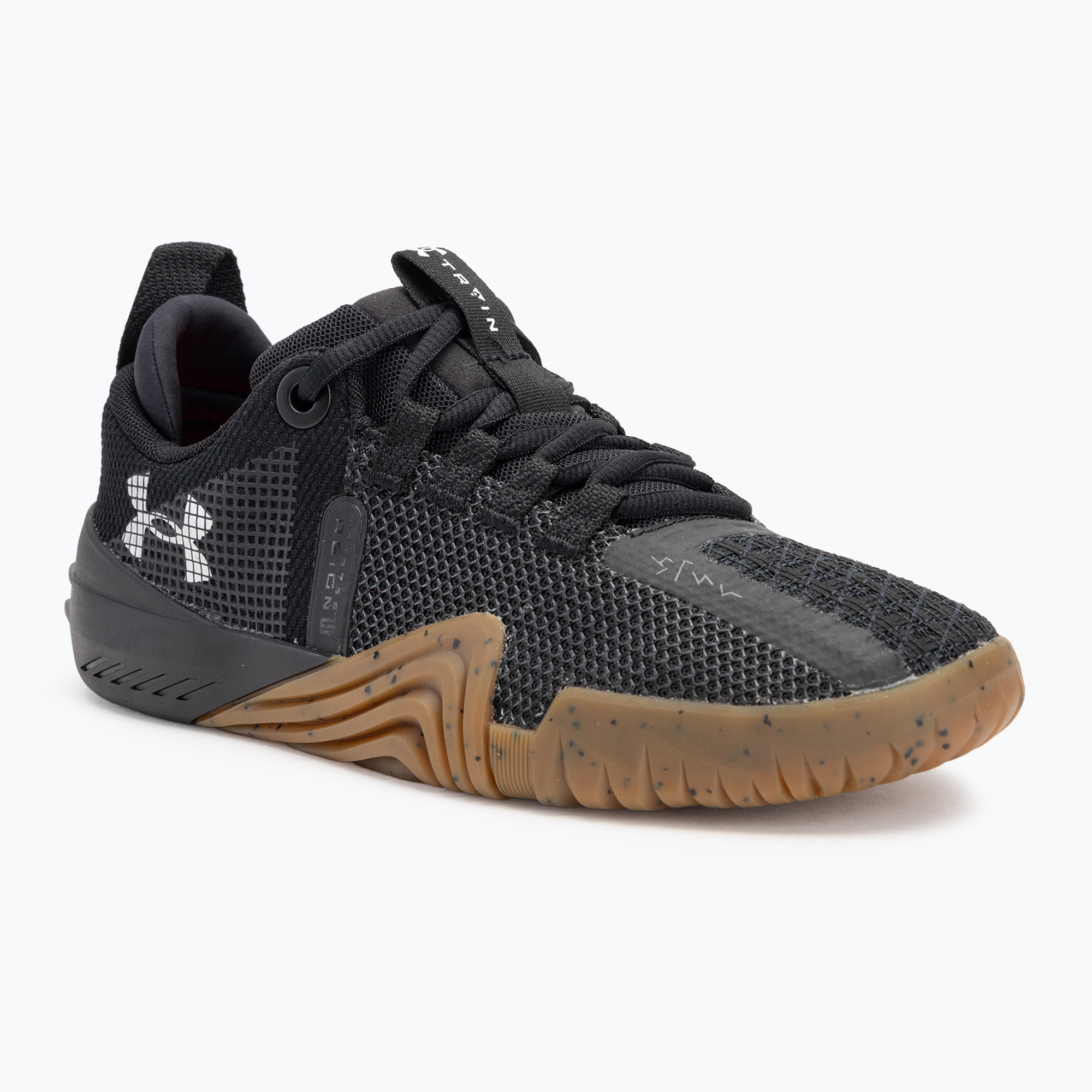Încălțăminte de antrenament pentru femei Under Armour TriBase Reign 6 black/anthracite/metallic silver (TriBase Reign 6 3027342-001)