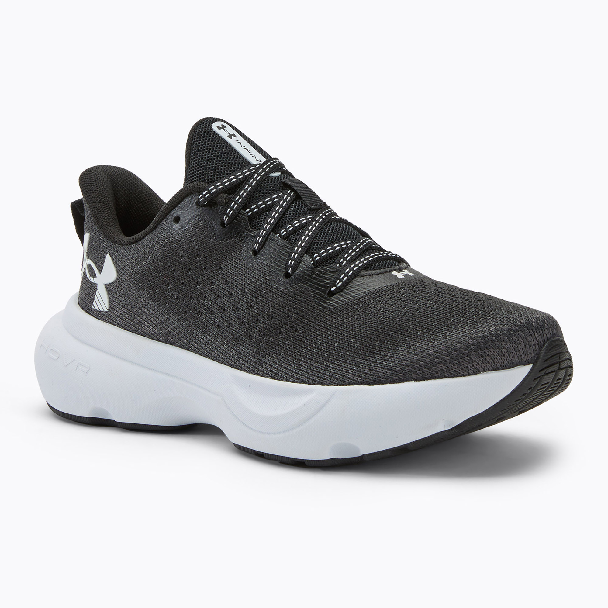 Pantofi de alergare pentru femei Under Armour Infinite negru/negru/alb (Infinite 3027524-001)