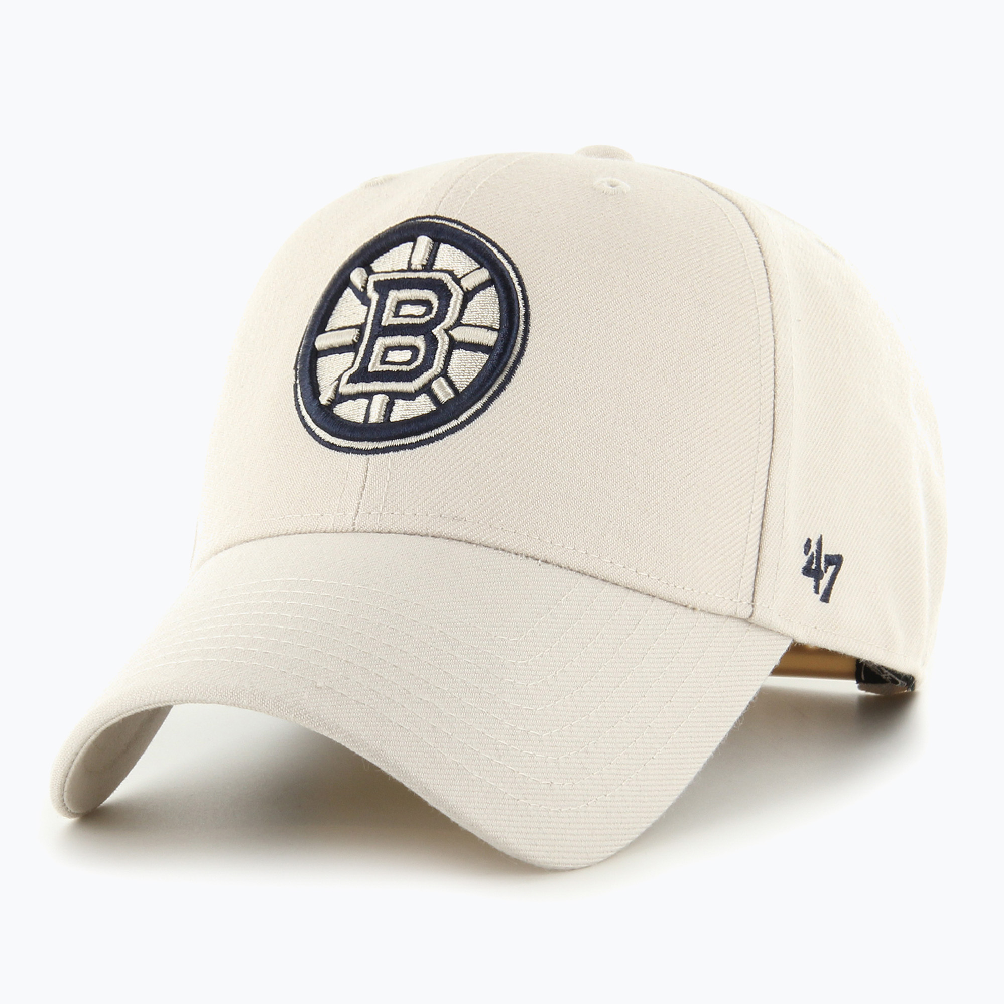Șapcă 47 Brand NHL Boston Bruins MVP SNAPBACK bone (NHL Boston Bruins MVP SNAPBAC H-MVPSP01WBP-BN)