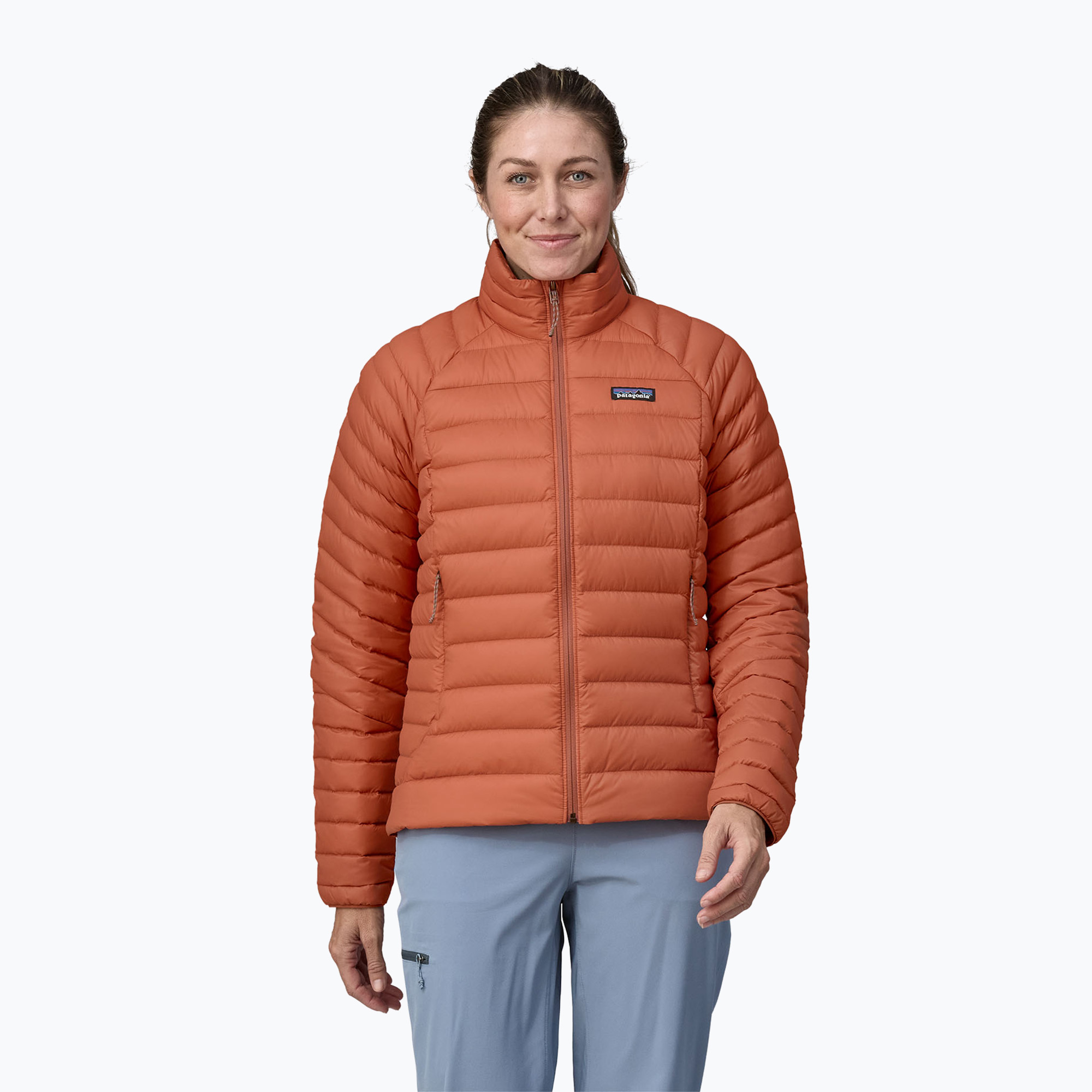Jachetă pentru femei Patagonia Down Sweater sienna clay (Down Sweater 84684)