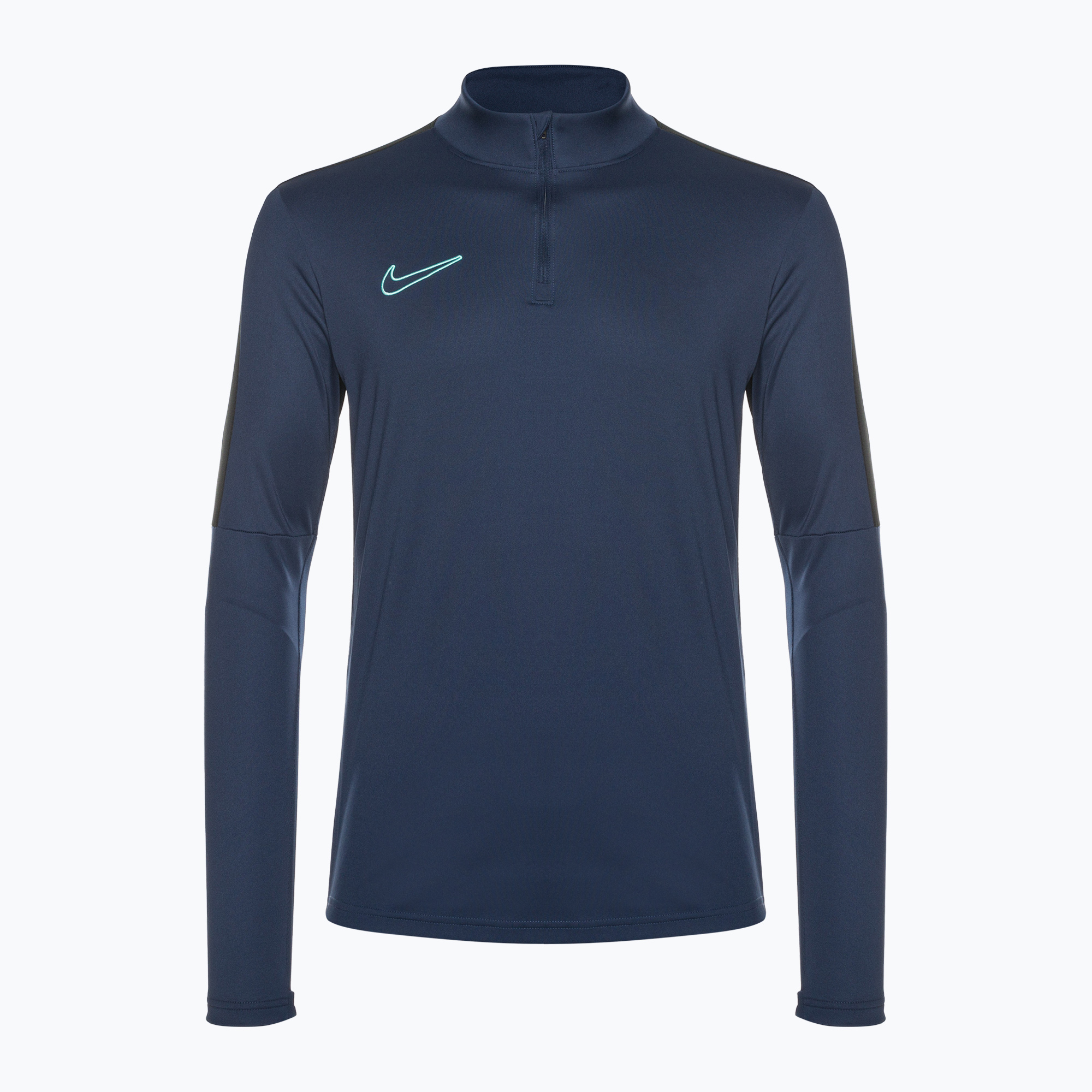 Longsleeve de fotbal pentru bărbați Nike Academy Dri-Fit 1/2-Zip midnight navy/black/midnight navy/hyper turquoise