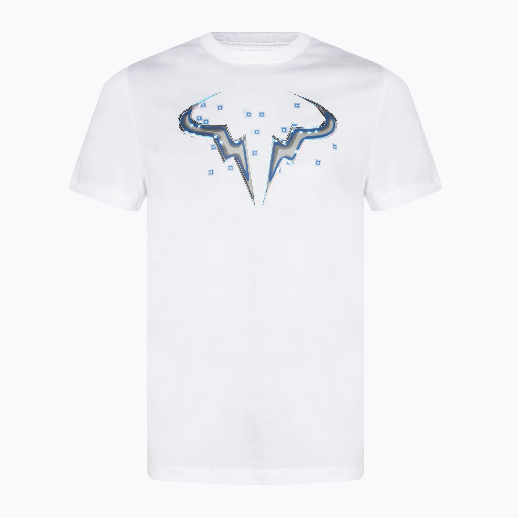 Tricou de tenis alb Nike Court Dri-Fit Rafa pentru bărbați