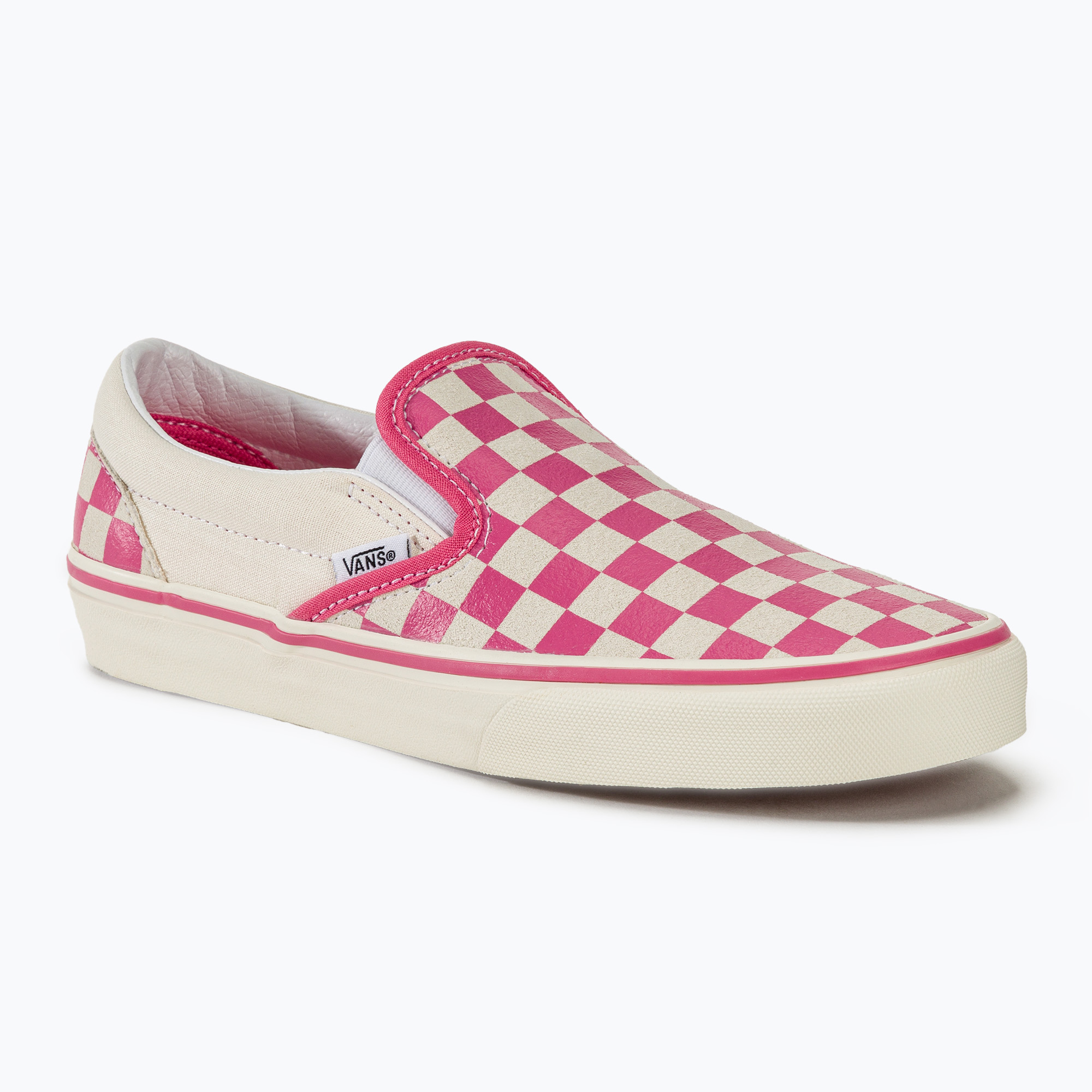 Încălțăminte Vans Classic Slip-On pink/true white (Classic Slip-On VN000BVZBJ11)