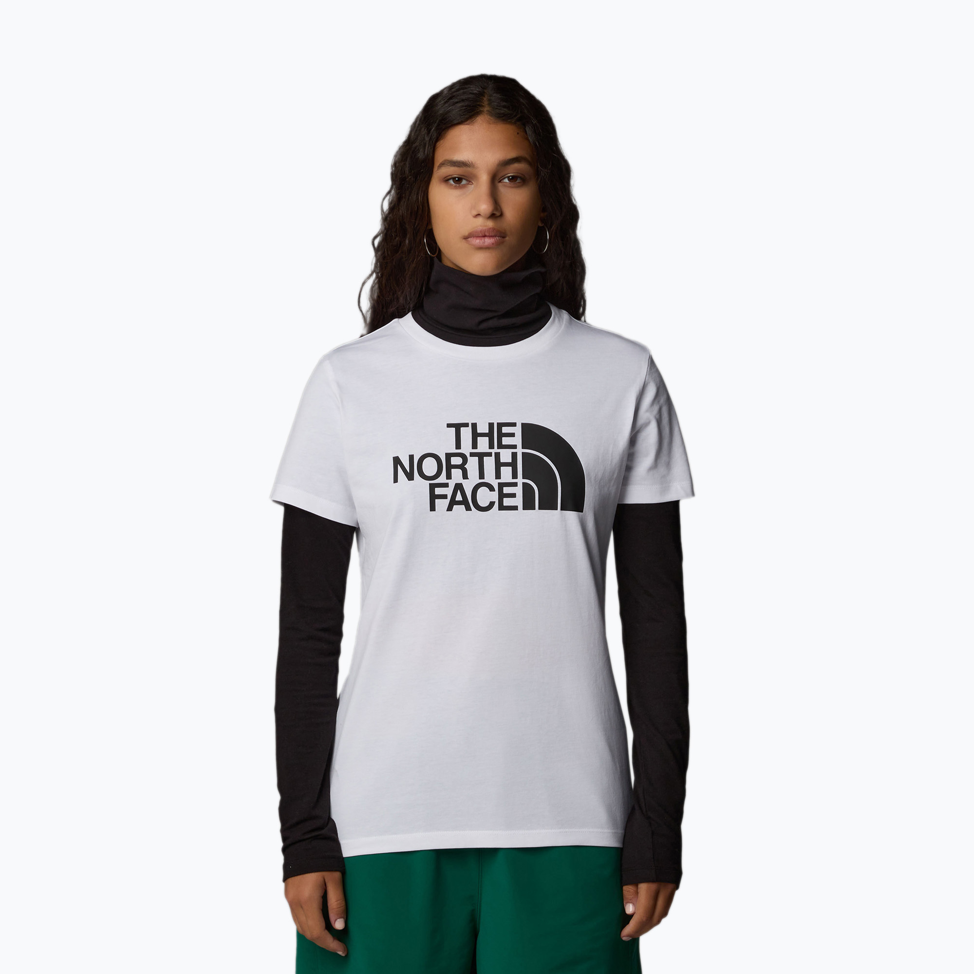 Tricou pentru femei The North Face Easy white (Easy NF0A8A6DFN41003)