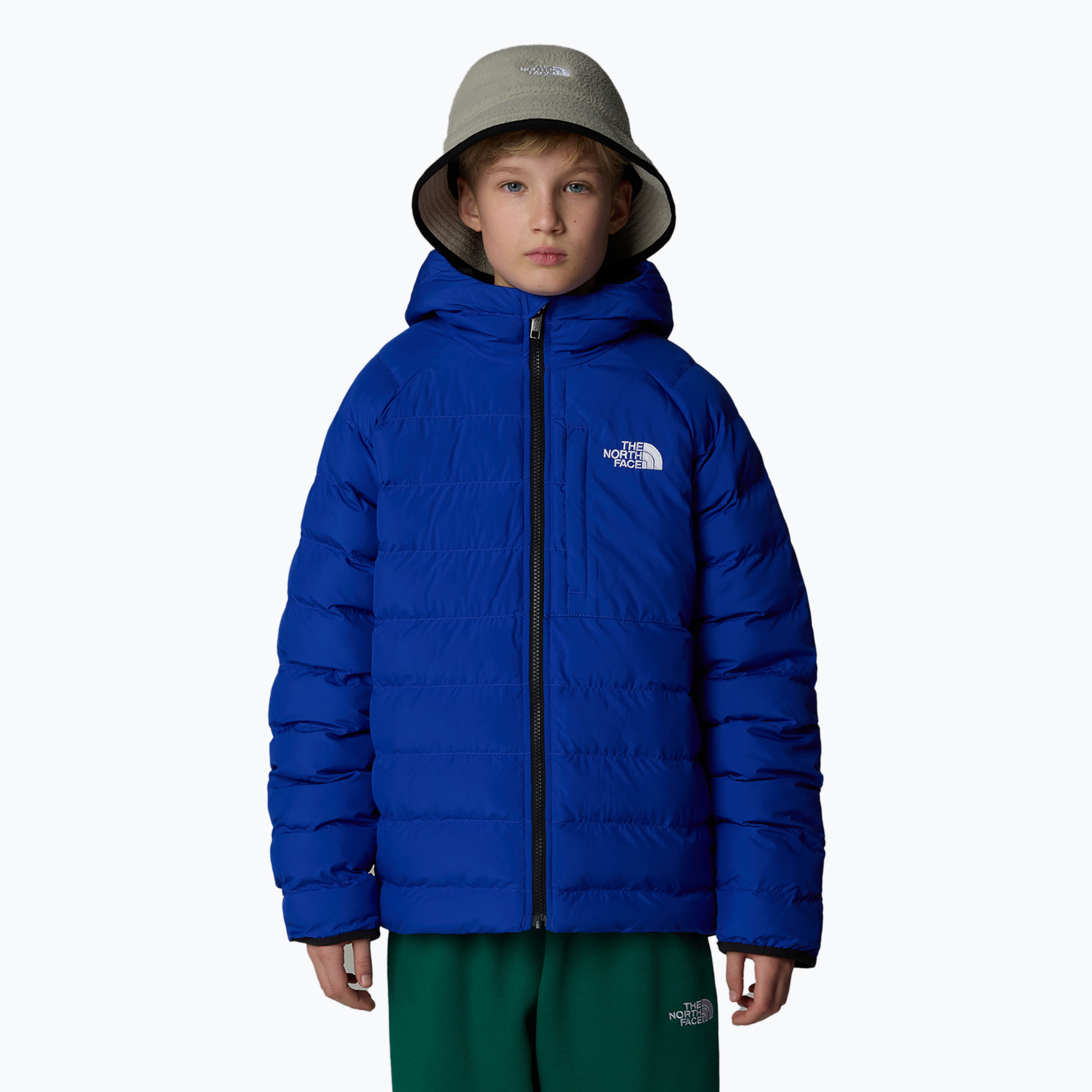 Geacă de puf pentru copii The North Face Reversible Perrito blue (Reversible Perrito NF0A88TWCZ61005)