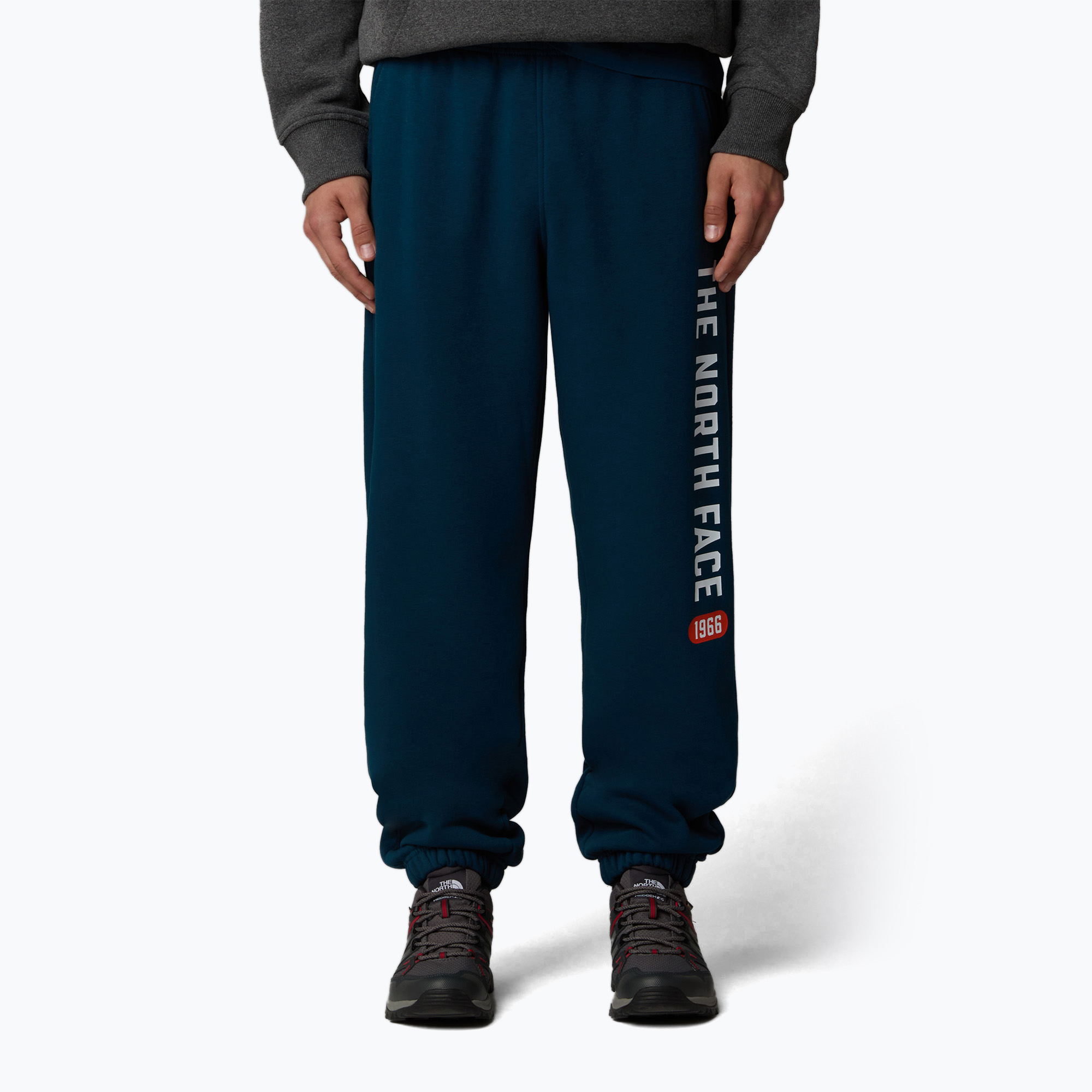 Pantaloni pentru bărbați The North Face Varsity Graphic midnight petrol (Varsity Graphic NF0A89DP1NO1001)